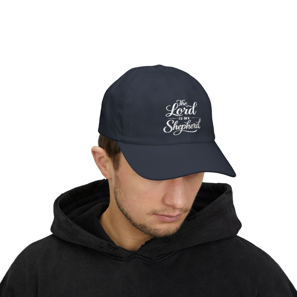 The Lord Is My Shepherd Embroidered Dad Cap