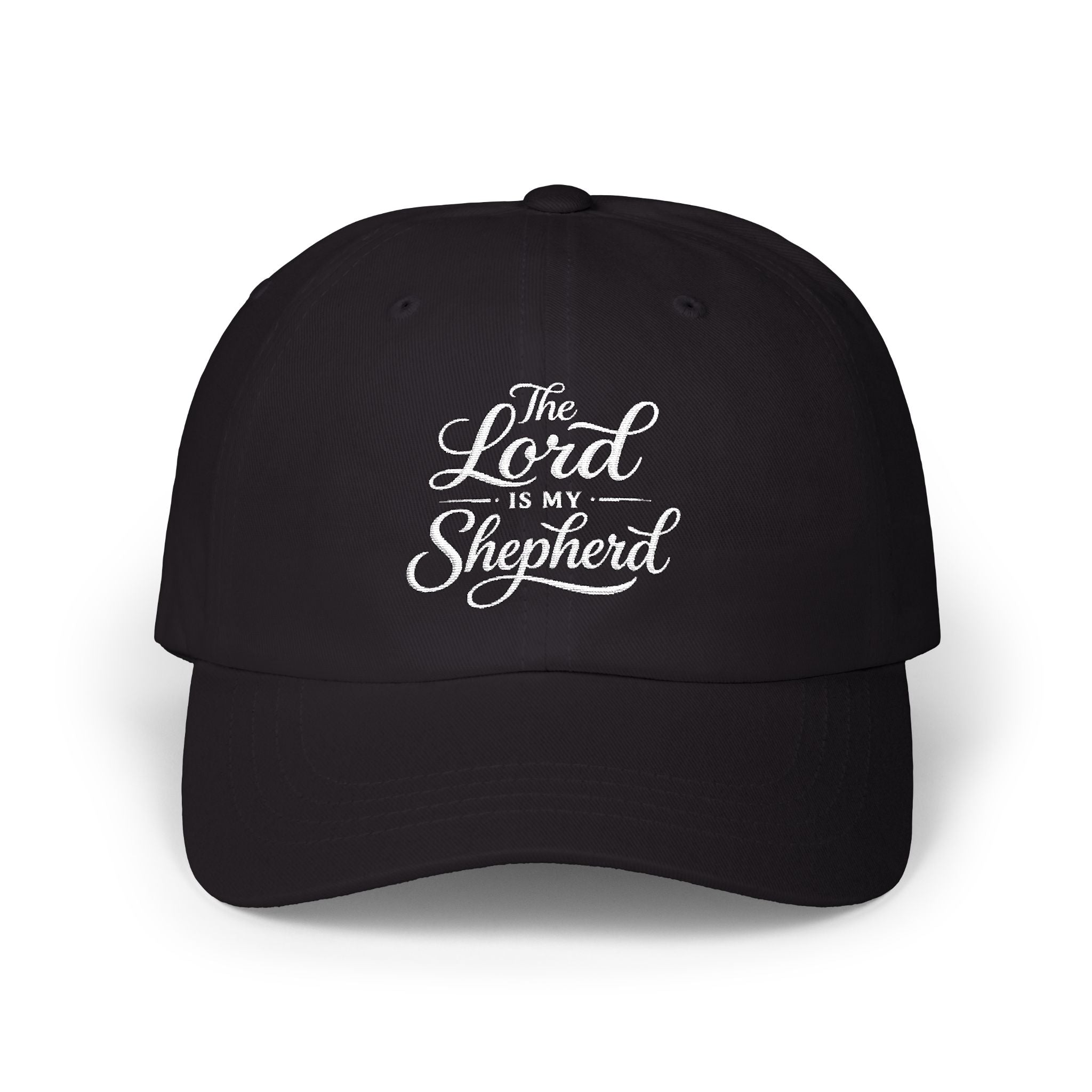 The Lord Is My Shepherd Embroidered Dad Cap