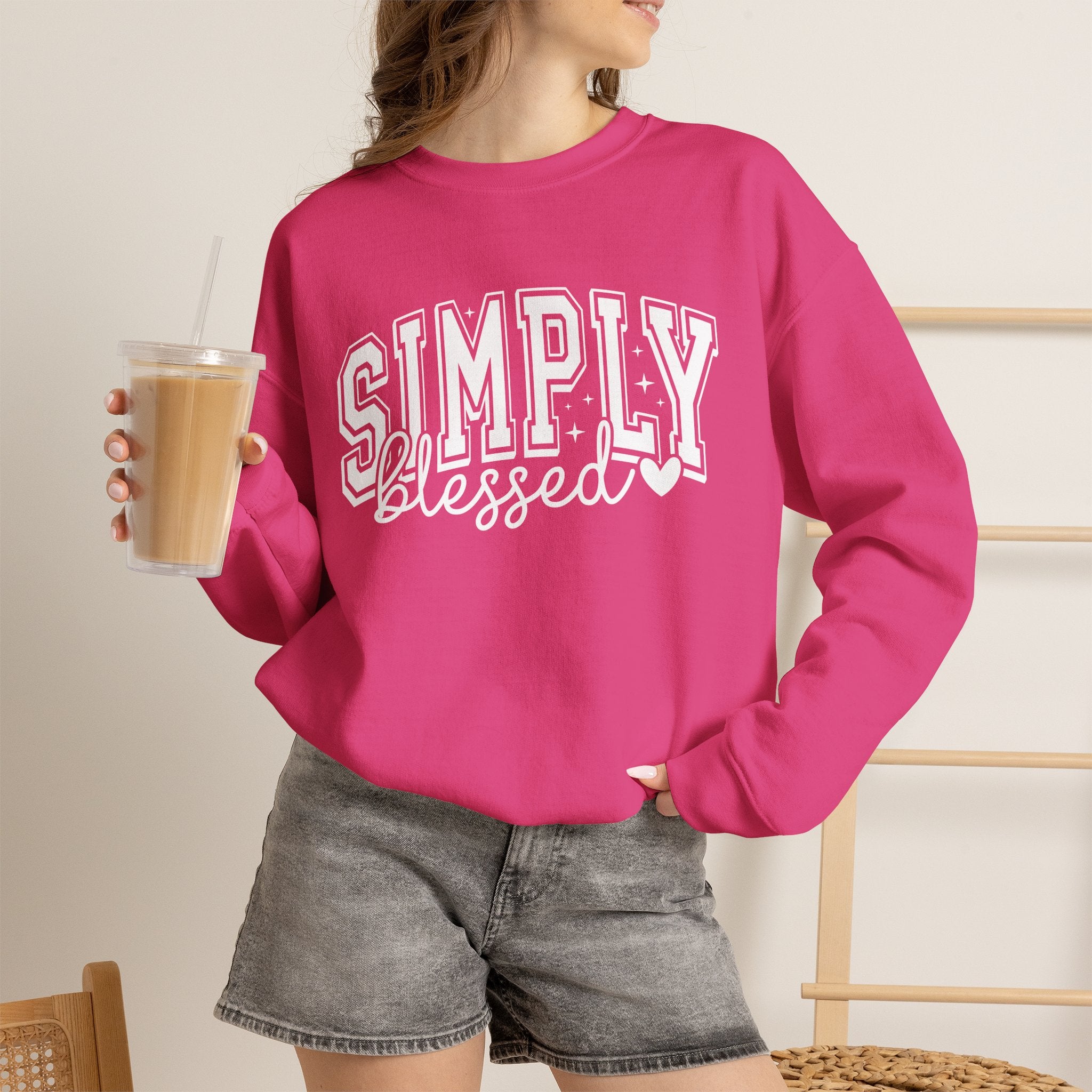 Simply Blessed Crewneck Sweatshirt