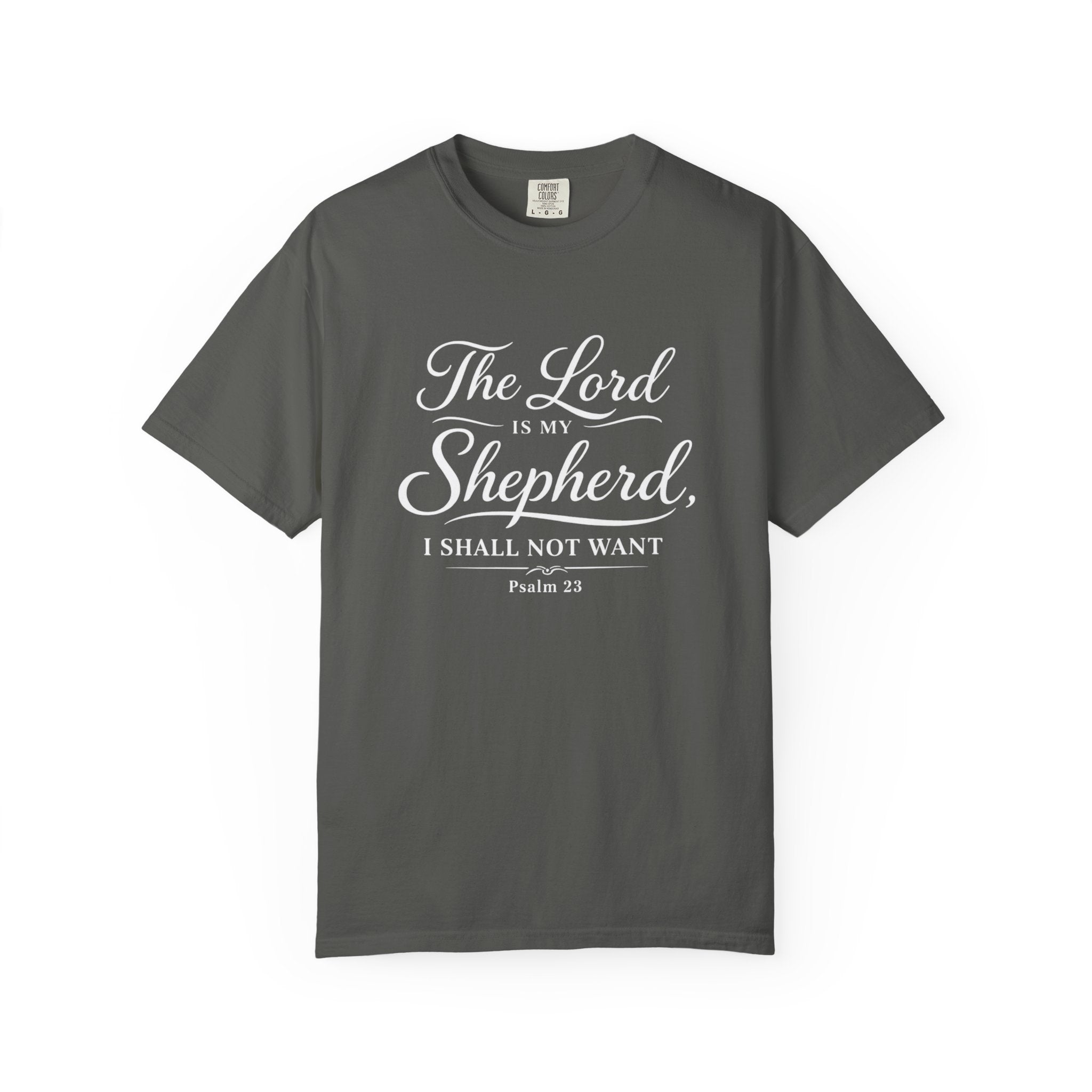 The Lord is My Shepherd Psalm 23 T-shirt | Christian Faith Tee | Unisex Tee