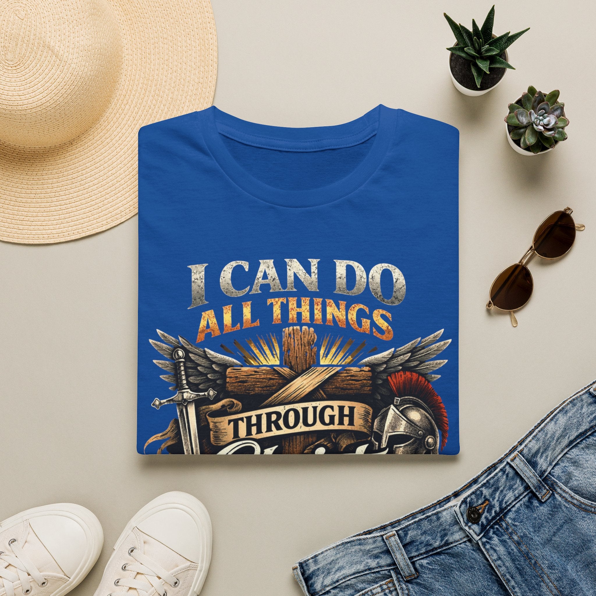 I Can Do All Things Through Christ Philippians 4:13 T-shirt