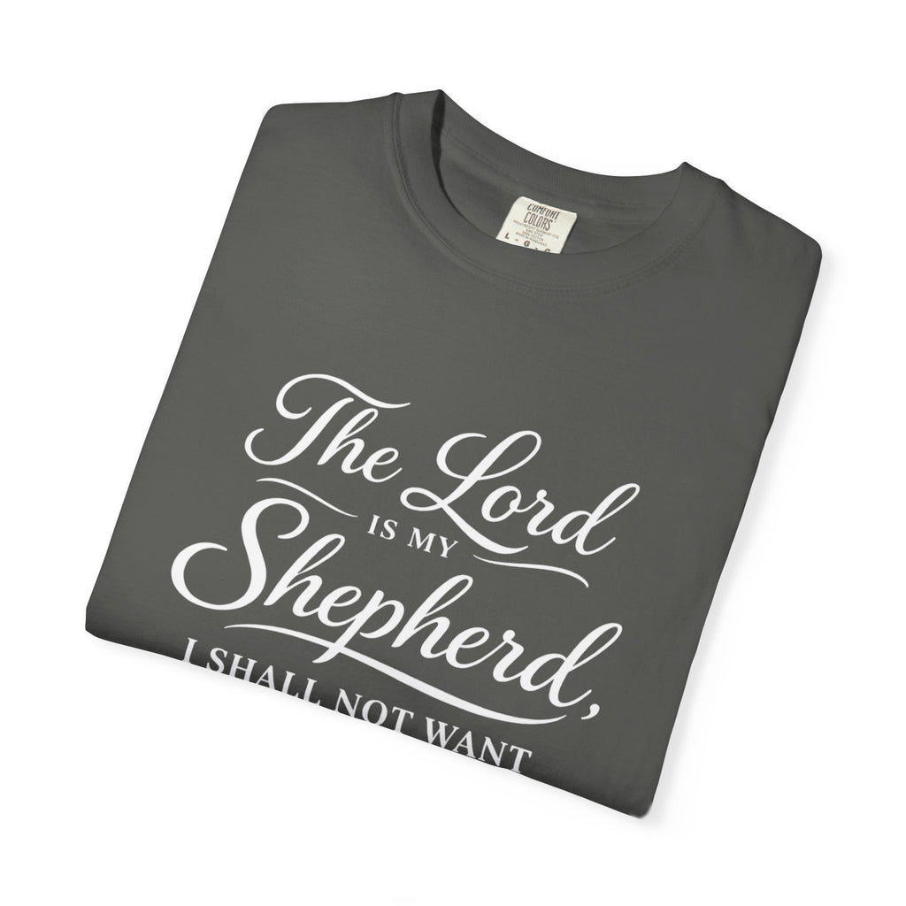 The Lord is My Shepherd Psalm 23 T-shirt | Christian Faith Tee | Unisex Tee