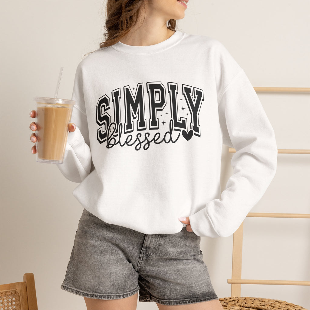 Simply Blessed Crewneck Sweatshirt