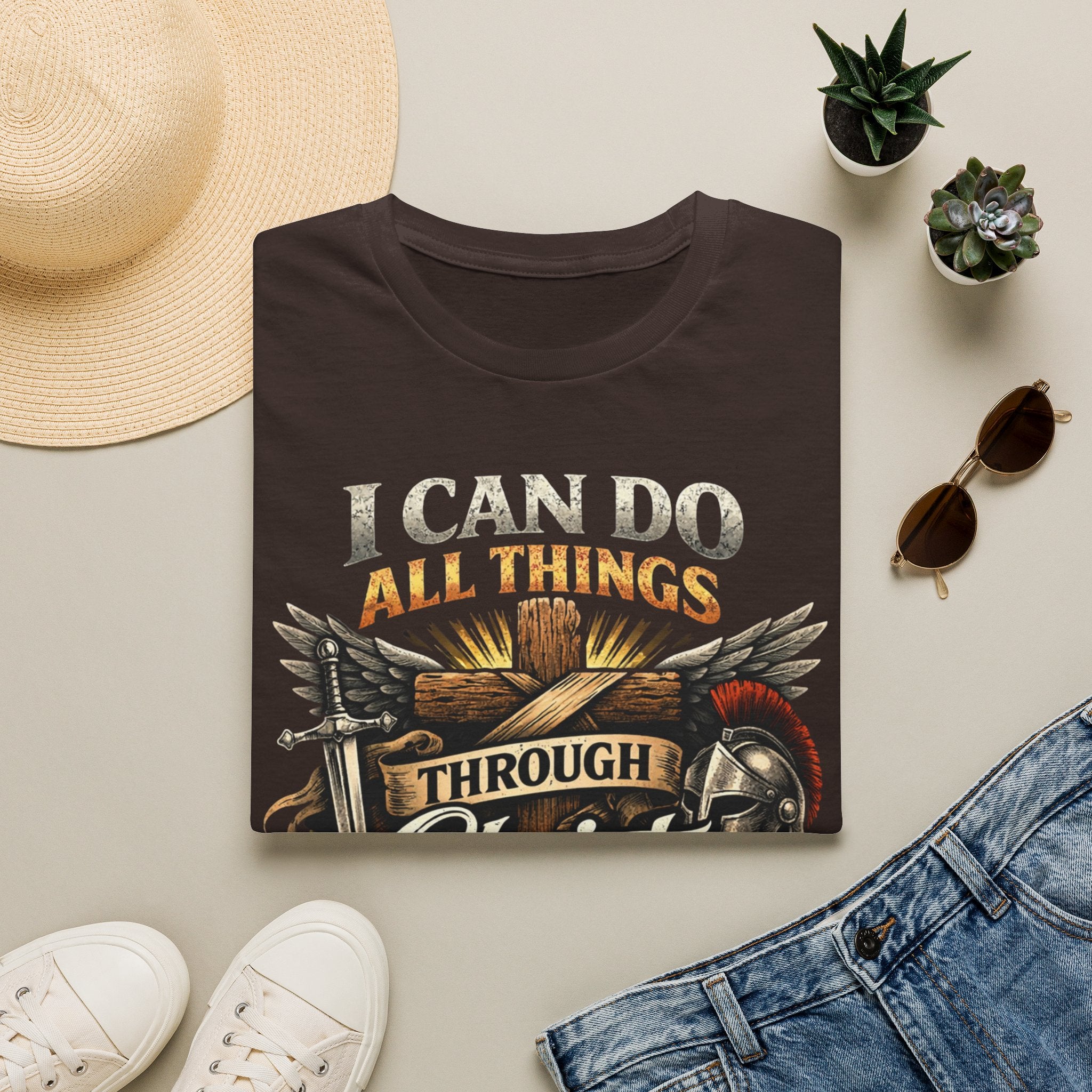 I Can Do All Things Through Christ Philippians 4:13 T-shirt