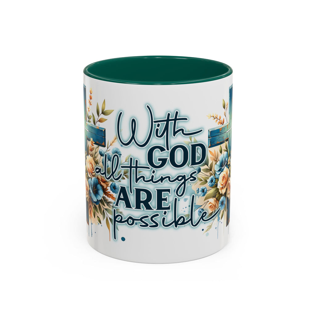 "With God All Things Are Possible" Coffee Mug(11oz)