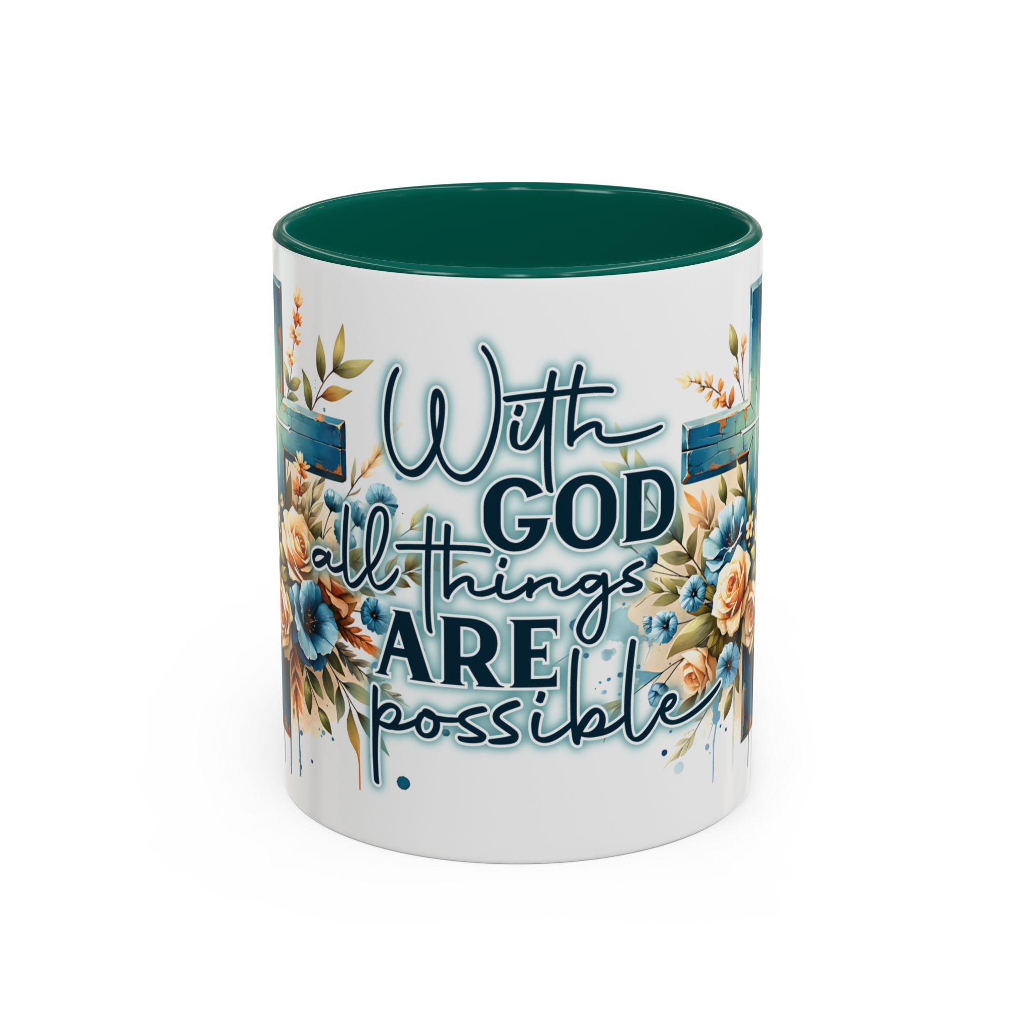 "With God All Things Are Possible" Coffee Mug(11oz)
