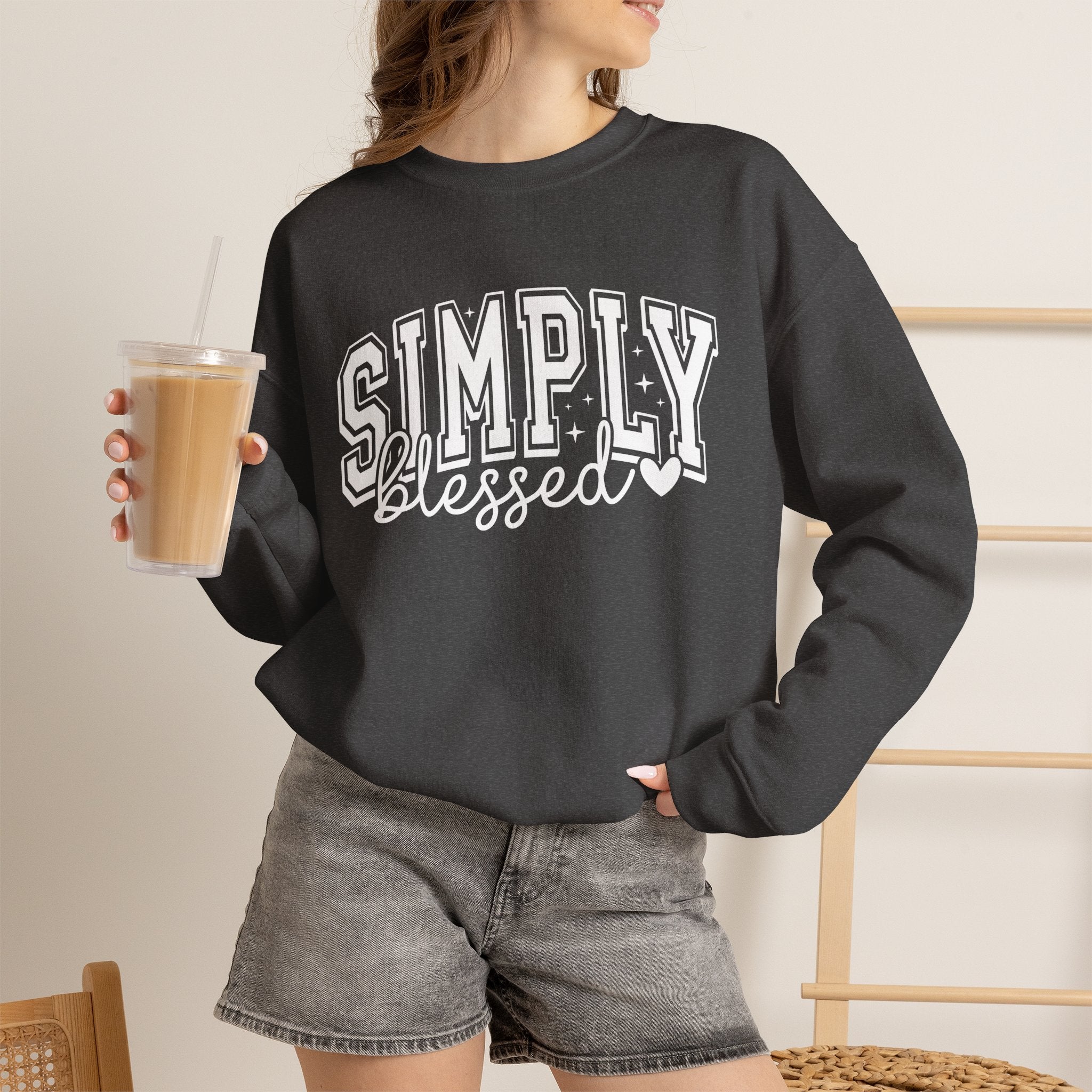 Simply Blessed Crewneck Sweatshirt