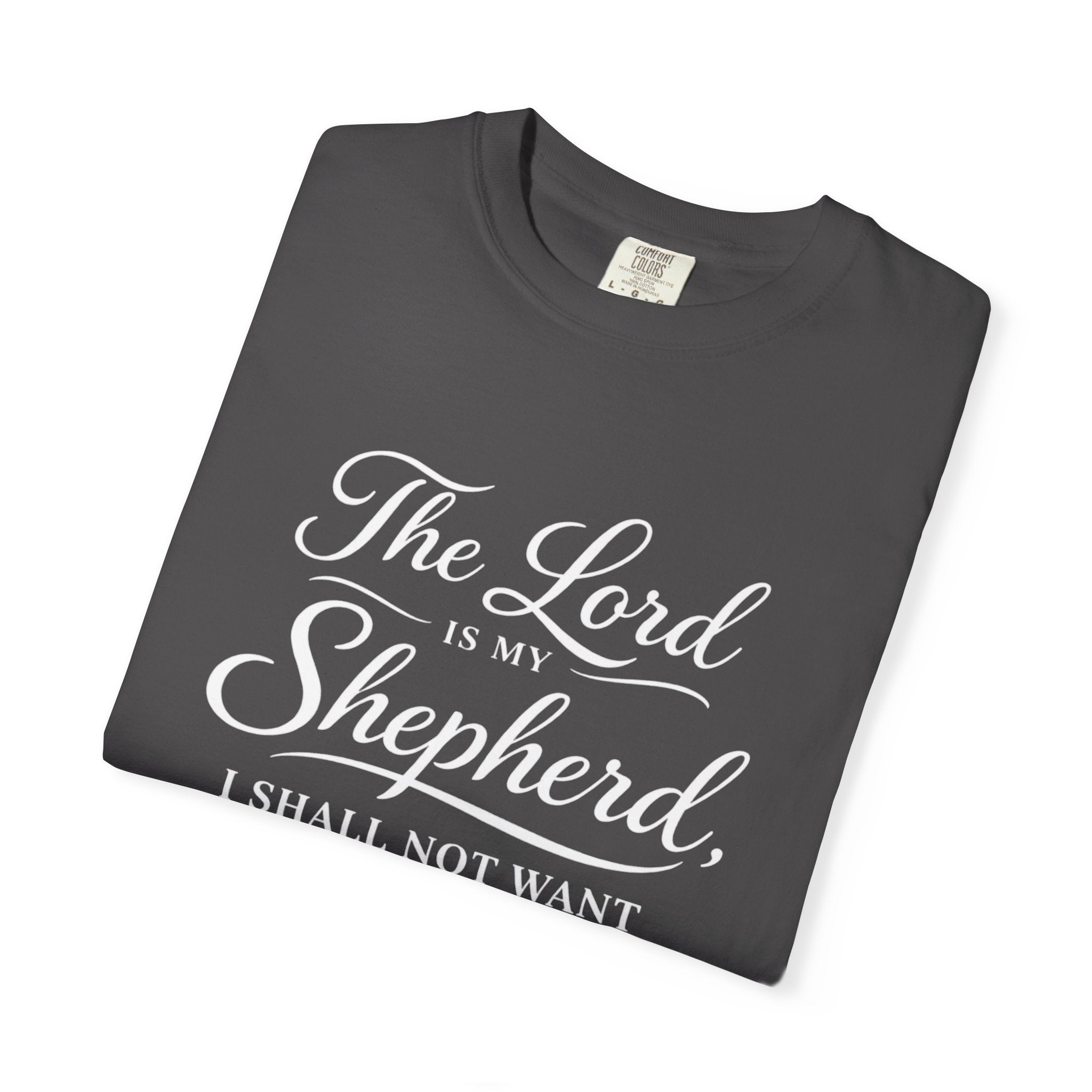 The Lord is My Shepherd Psalm 23 T-shirt | Christian Faith Tee | Unisex Tee