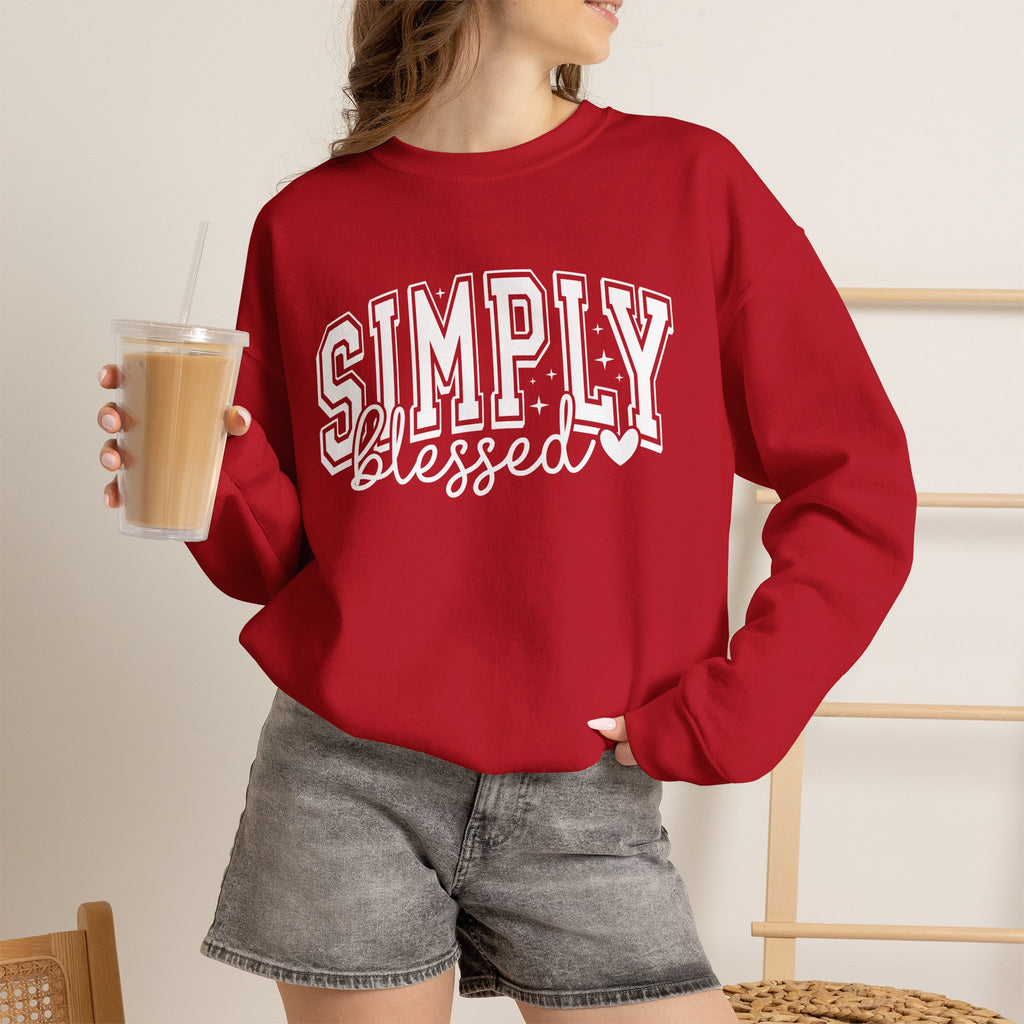 Simply Blessed Crewneck Sweatshirt