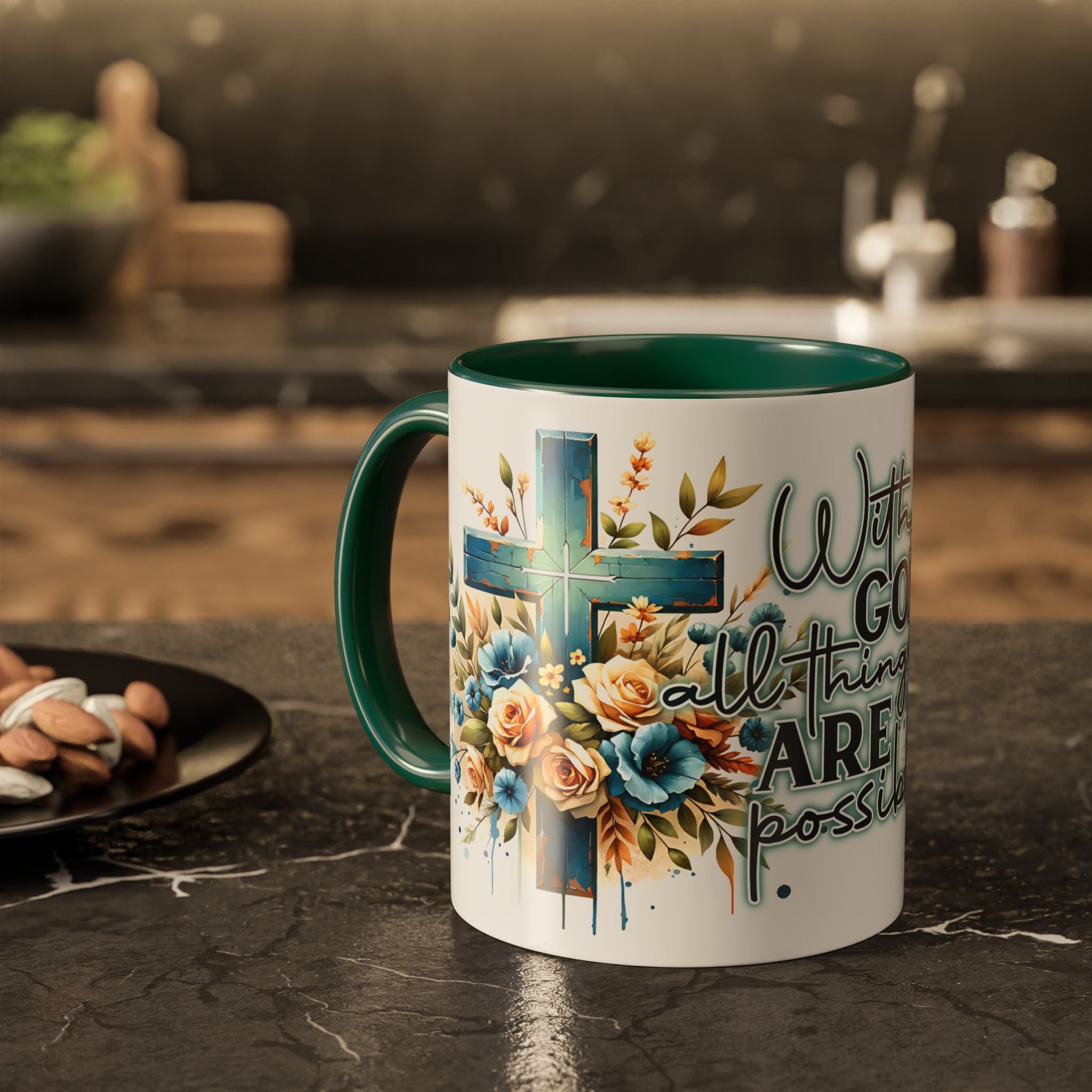 "With God All Things Are Possible" Coffee Mug(11oz)