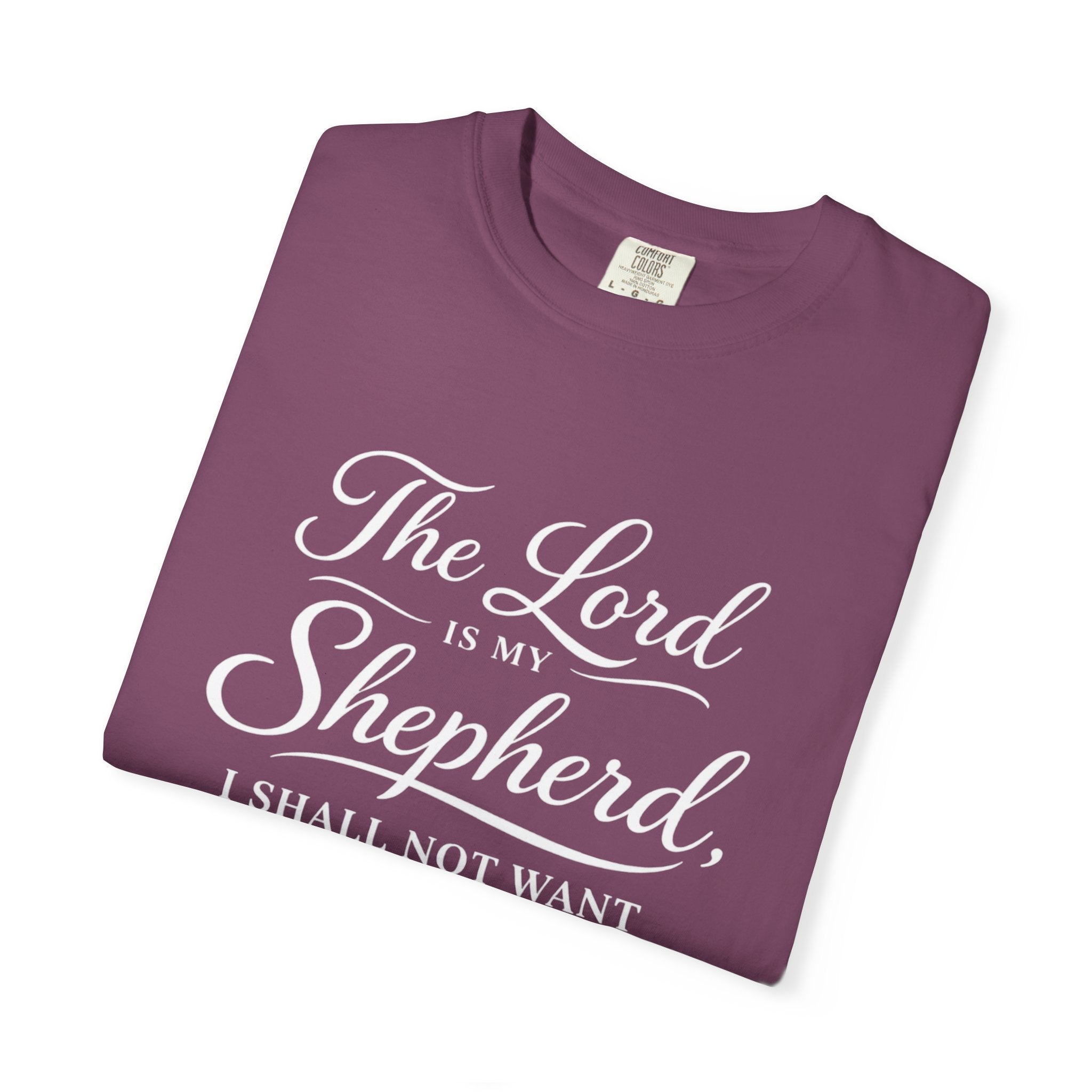 The Lord is My Shepherd Psalm 23 T-shirt | Christian Faith Tee | Unisex Tee