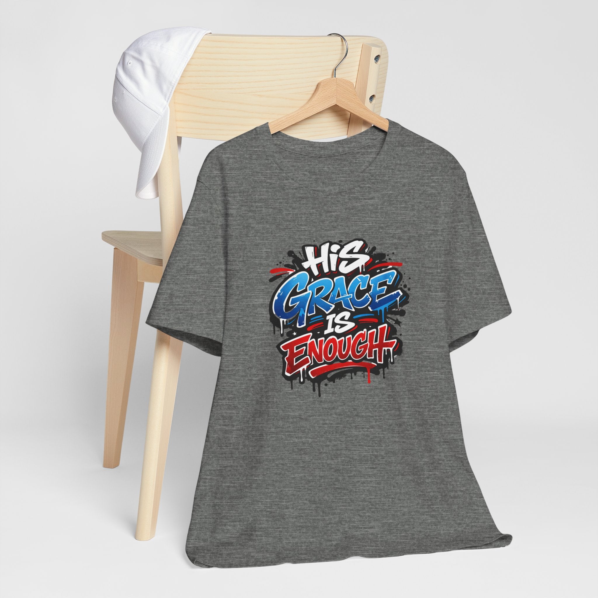His Grace Is Enough Christian Graphic Unisex Tee