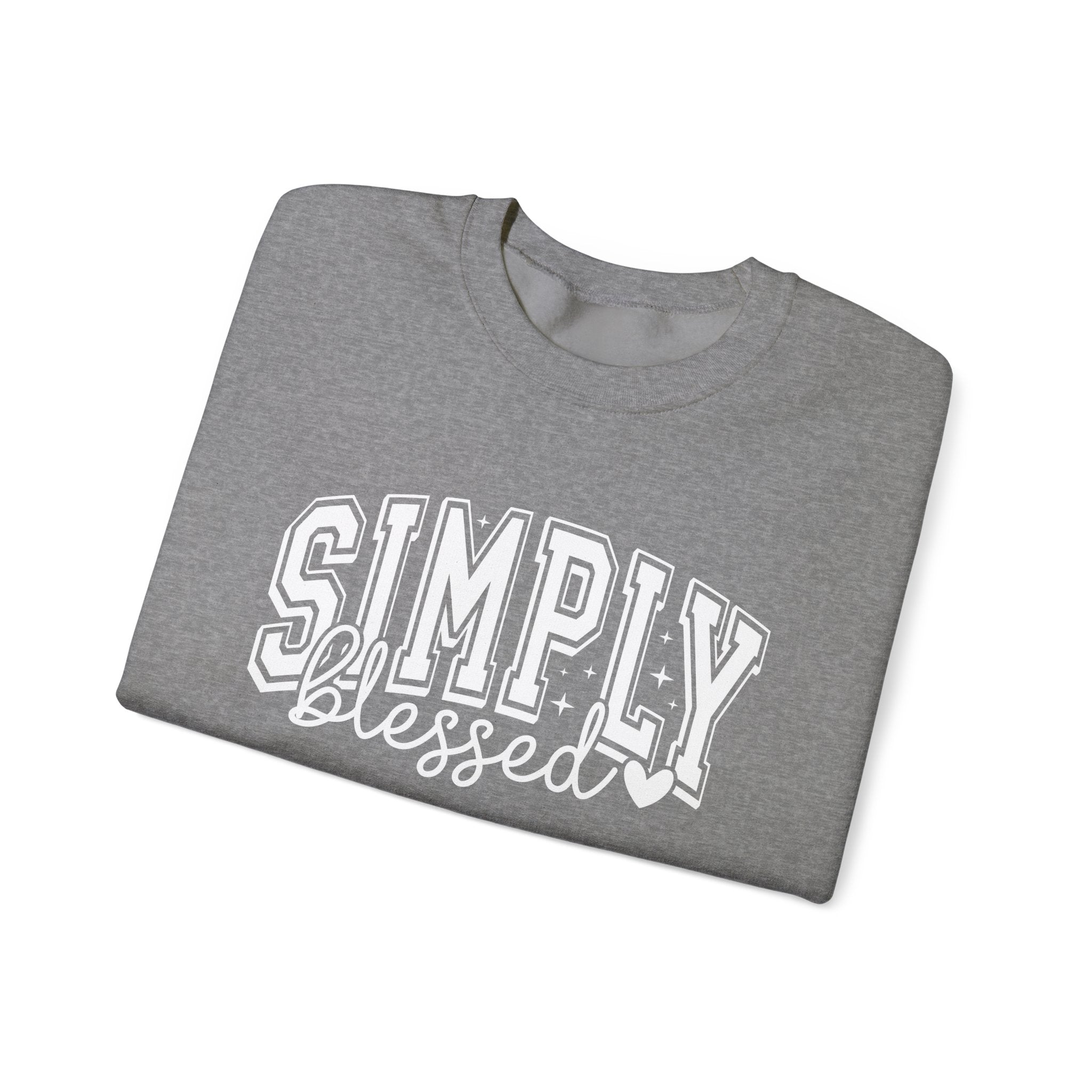 Simply Blessed Crewneck Sweatshirt