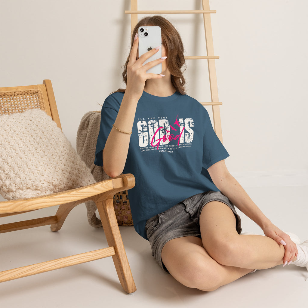 God Is Good All The Time Psalm 100:5 Unisex Tee