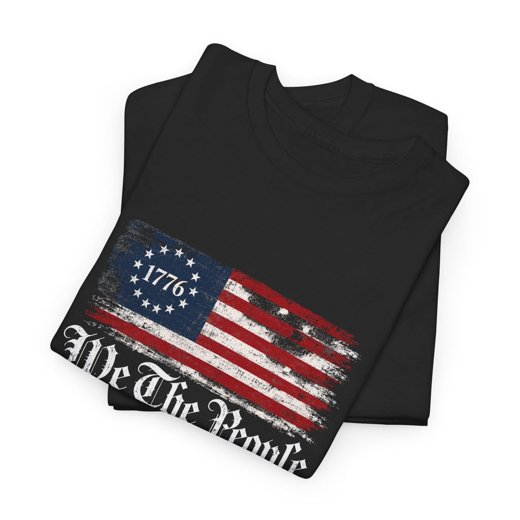 We The People 250 Years T-Shirt — 1776 American Flag Independence Day Tee