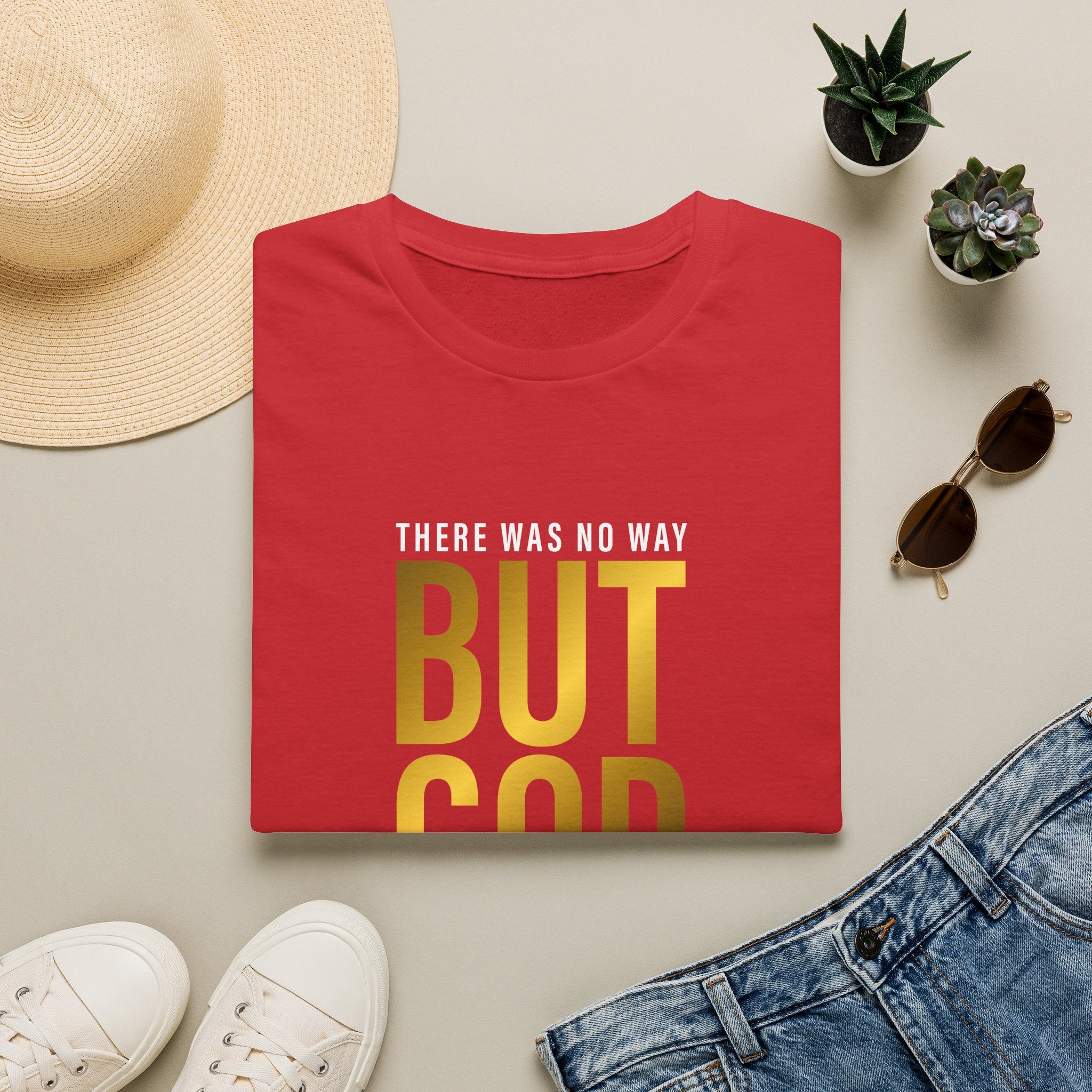 'There Was No Way But God Made A Way' Unisex T-Shirt