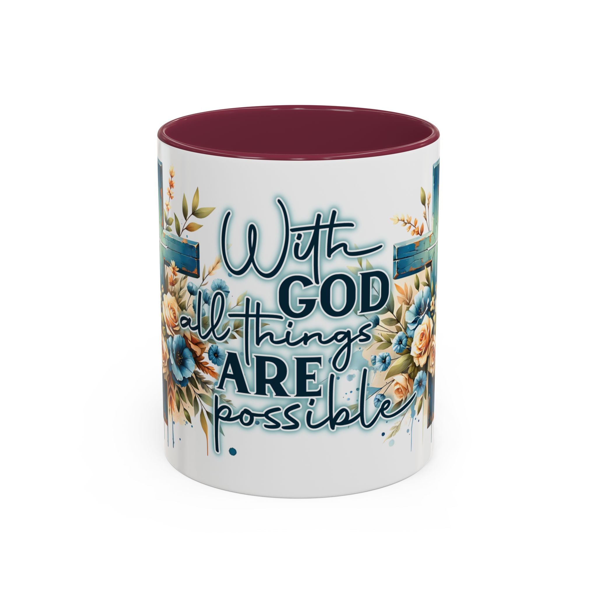 "With God All Things Are Possible" Coffee Mug(11oz)