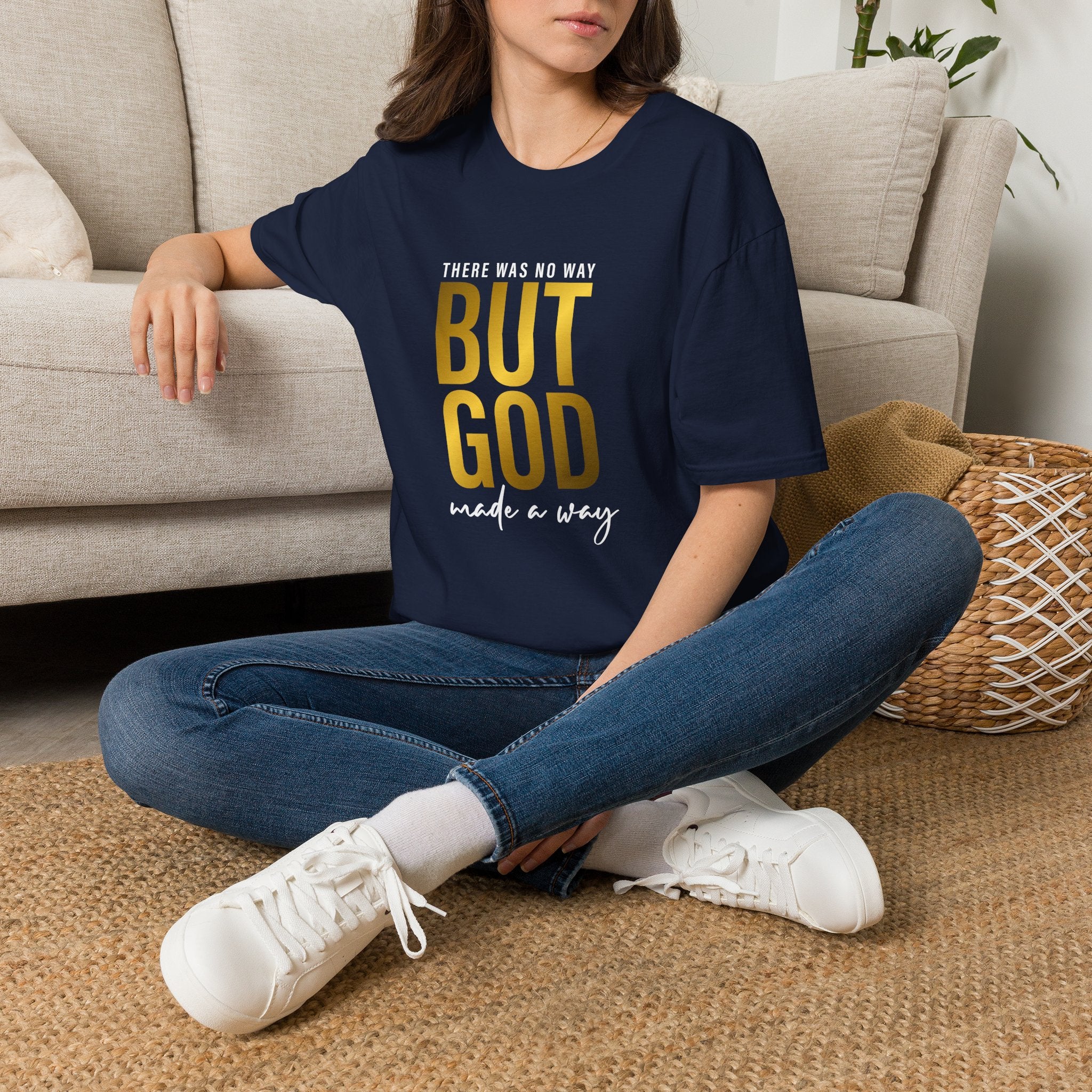 'There Was No Way But God Made A Way' Unisex T-Shirt
