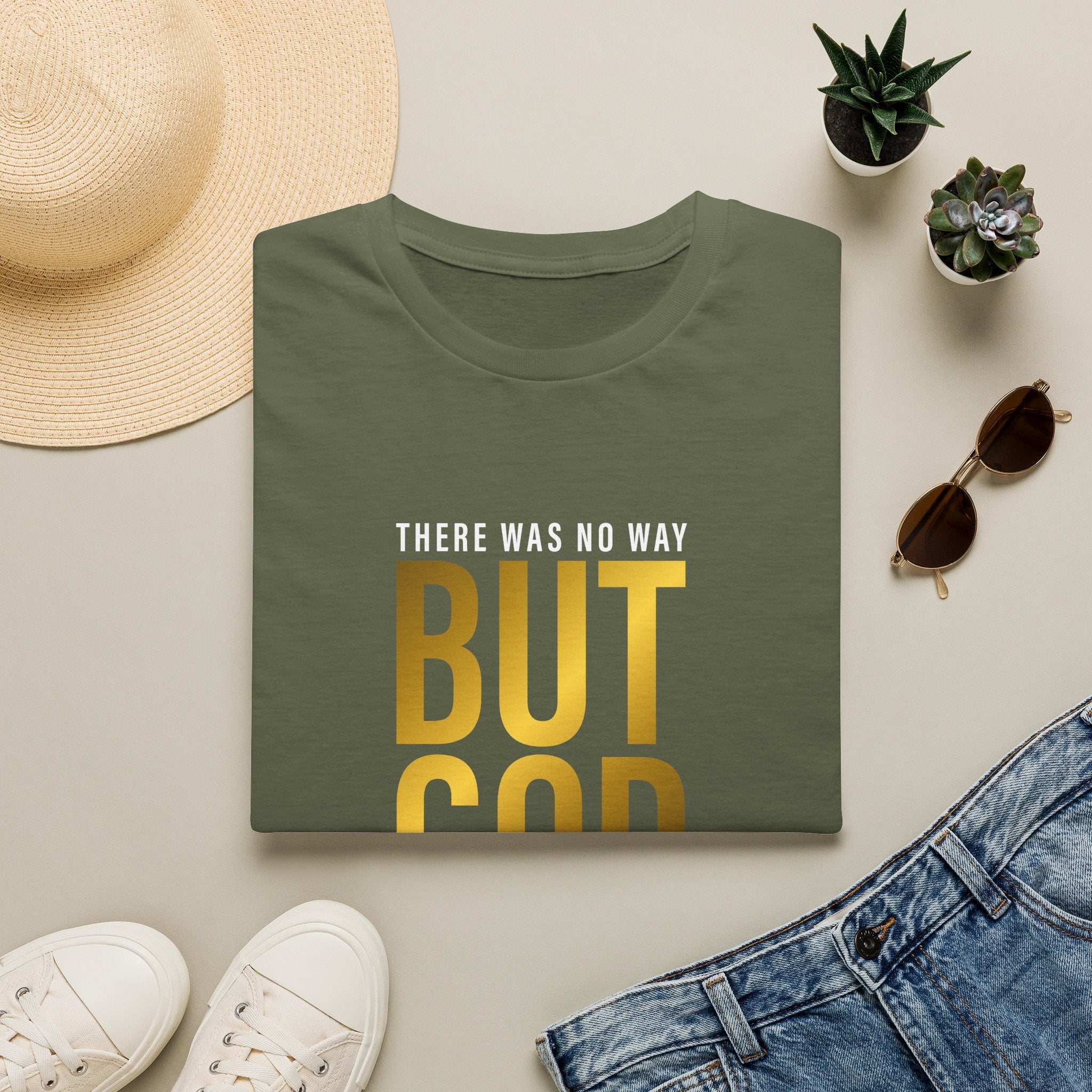 'There Was No Way But God Made A Way' Unisex T-Shirt
