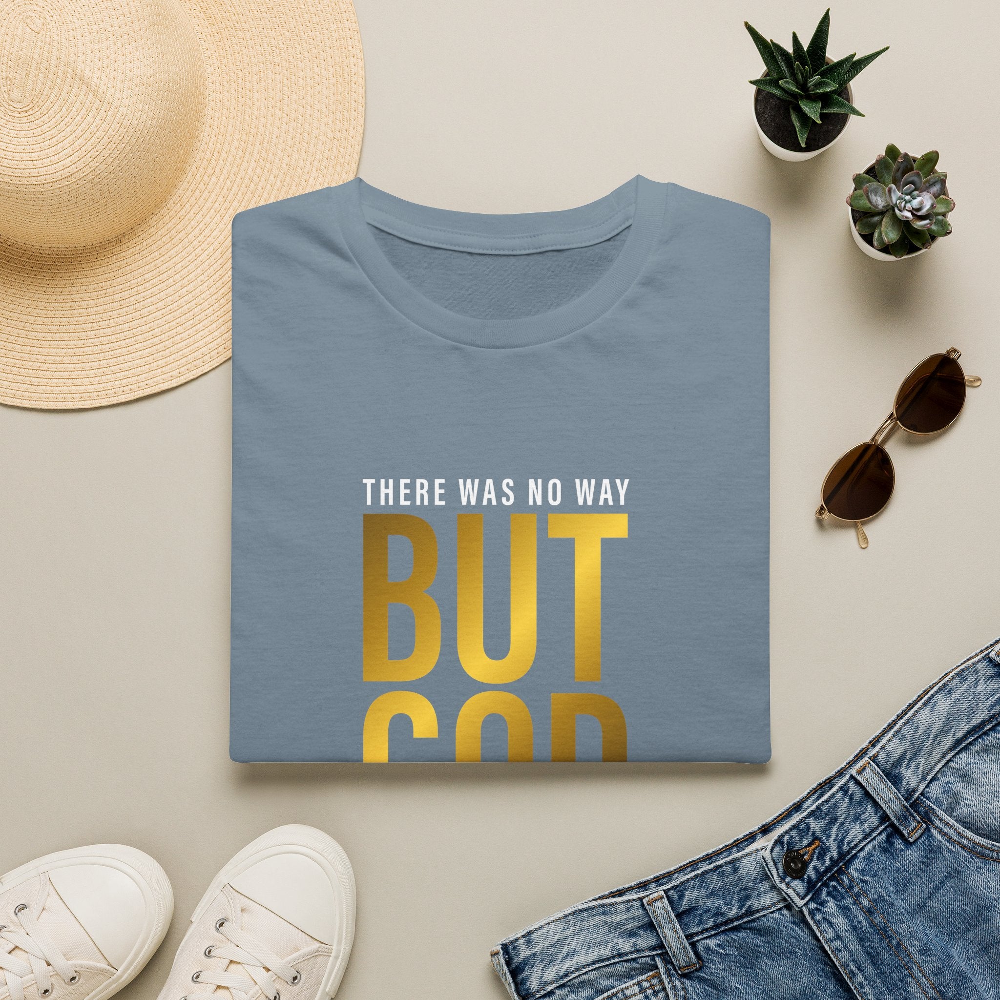 'There Was No Way But God Made A Way' Unisex T-Shirt