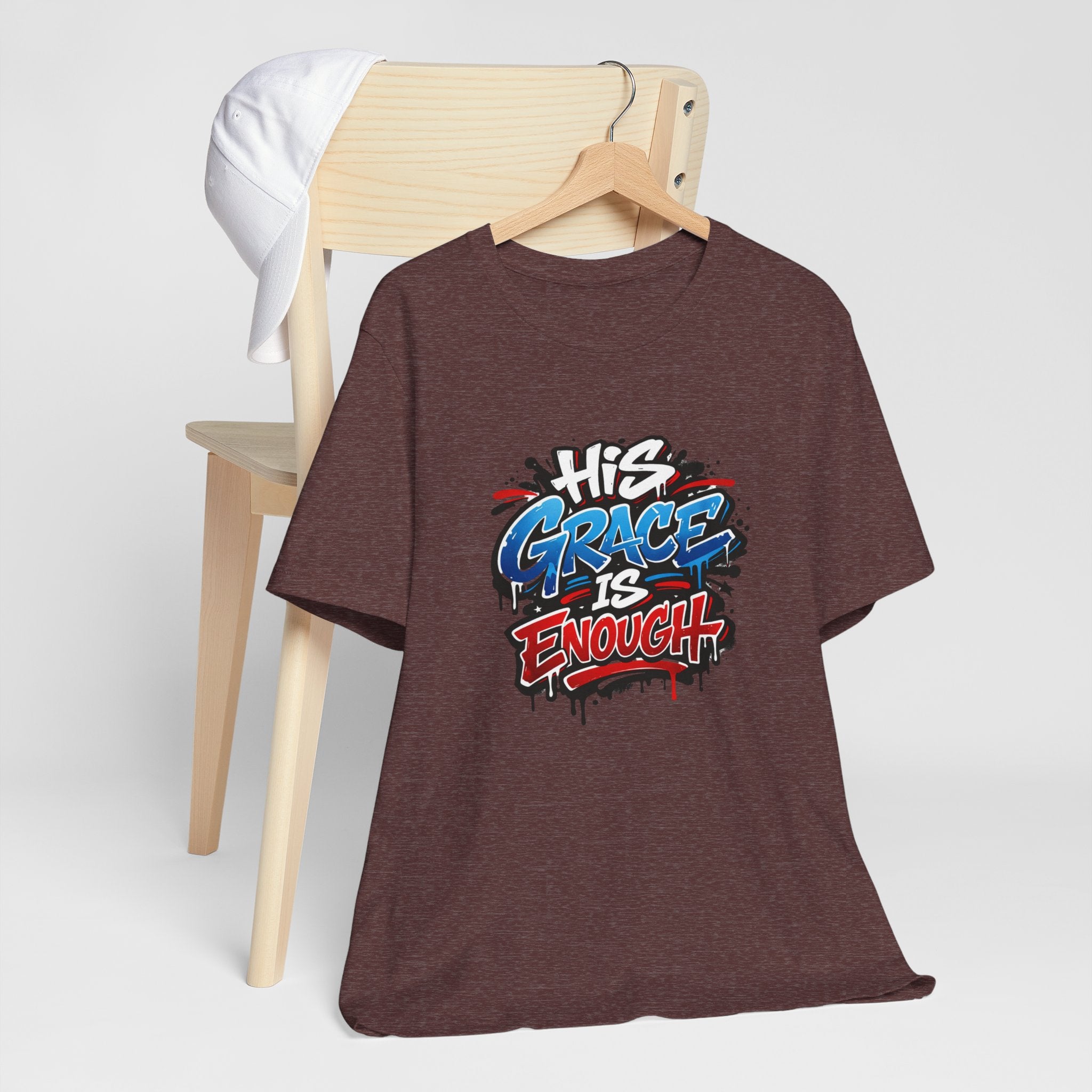 His Grace Is Enough Christian Graphic Unisex Tee