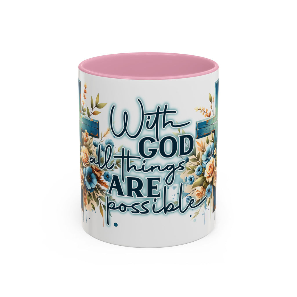 "With God All Things Are Possible" Coffee Mug(11oz)