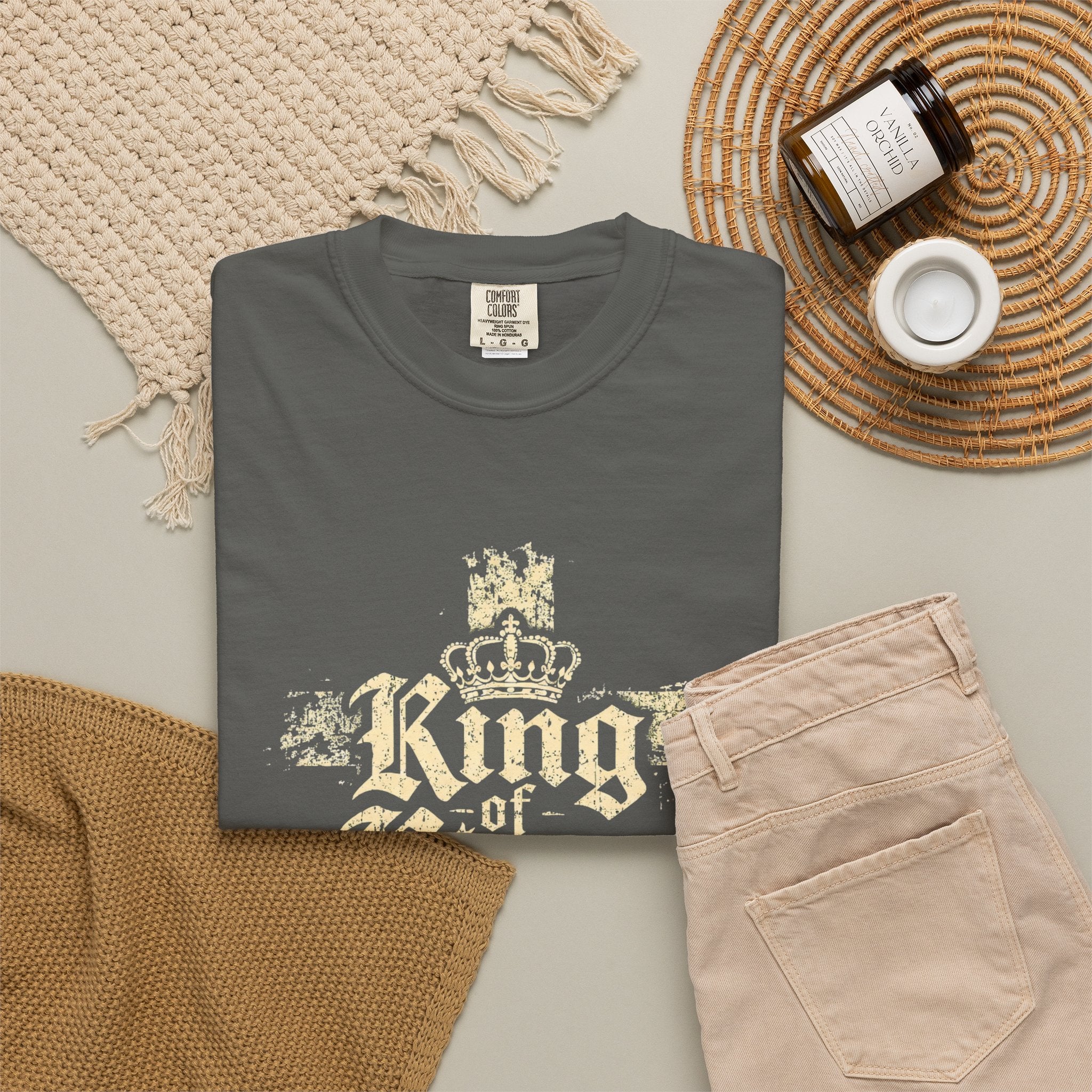 King of Kings cross graphic T-Shirt | Comfort Colours | Unisex Tee