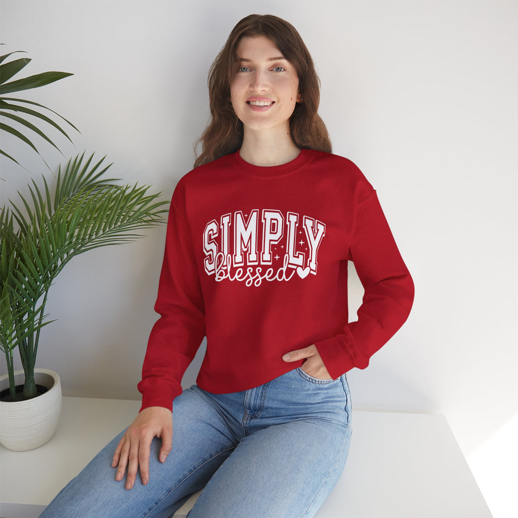 Simply Blessed Crewneck Sweatshirt