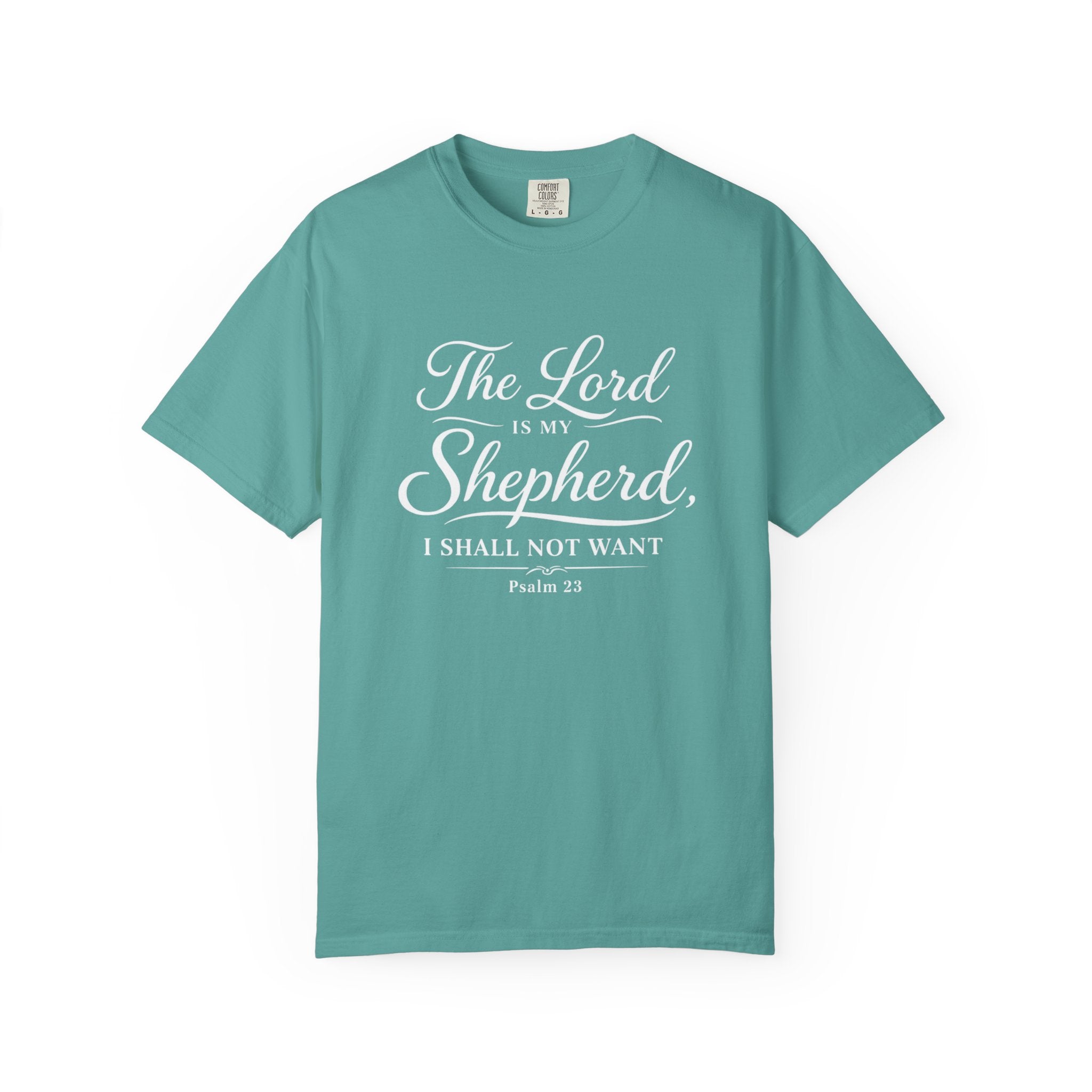 The Lord is My Shepherd Psalm 23 T-shirt | Christian Faith Tee | Unisex Tee