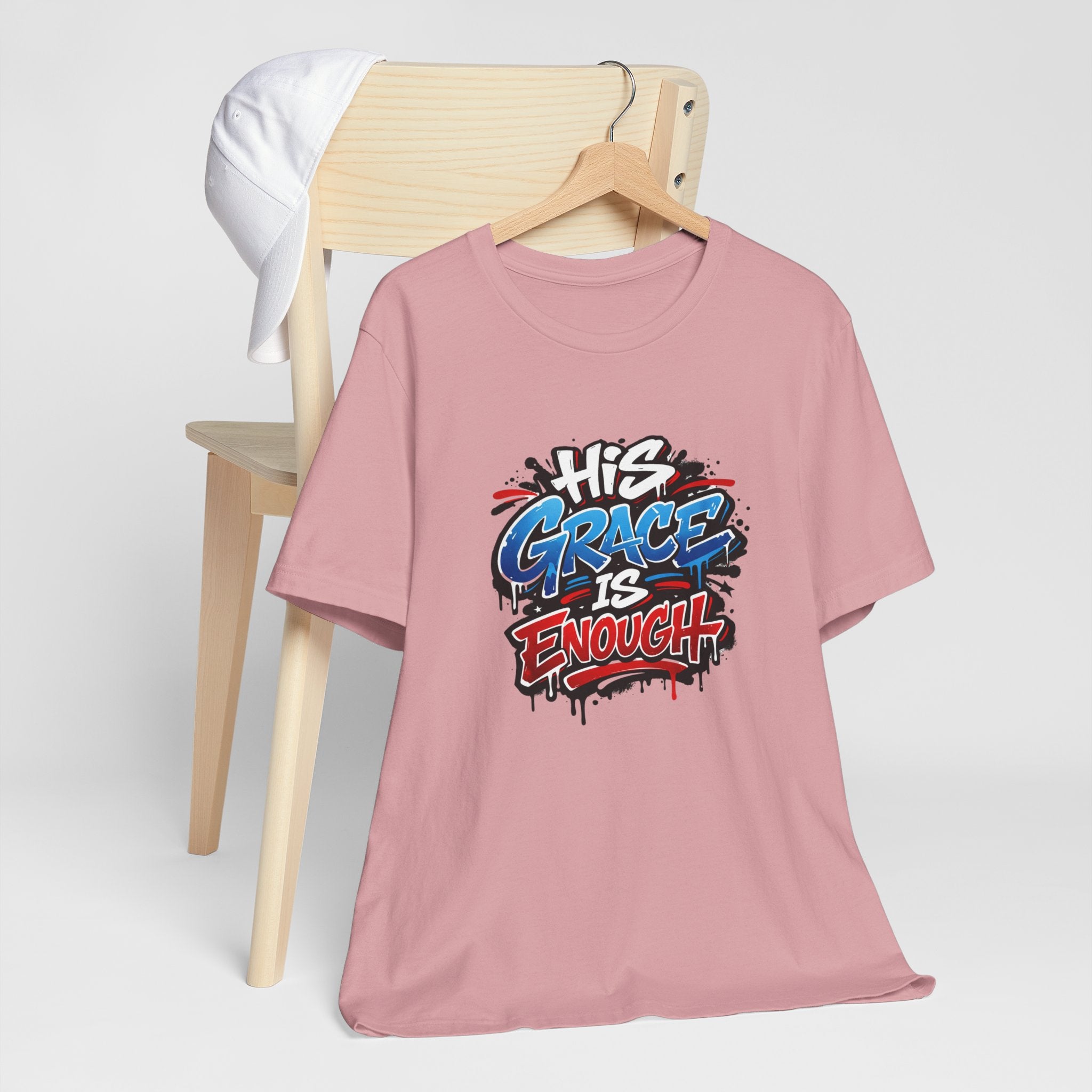 His Grace Is Enough Christian Graphic Unisex Tee