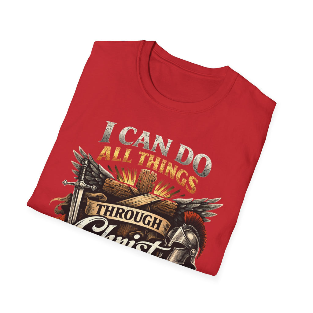 I Can Do All Things Through Christ Philippians 4:13 T-shirt