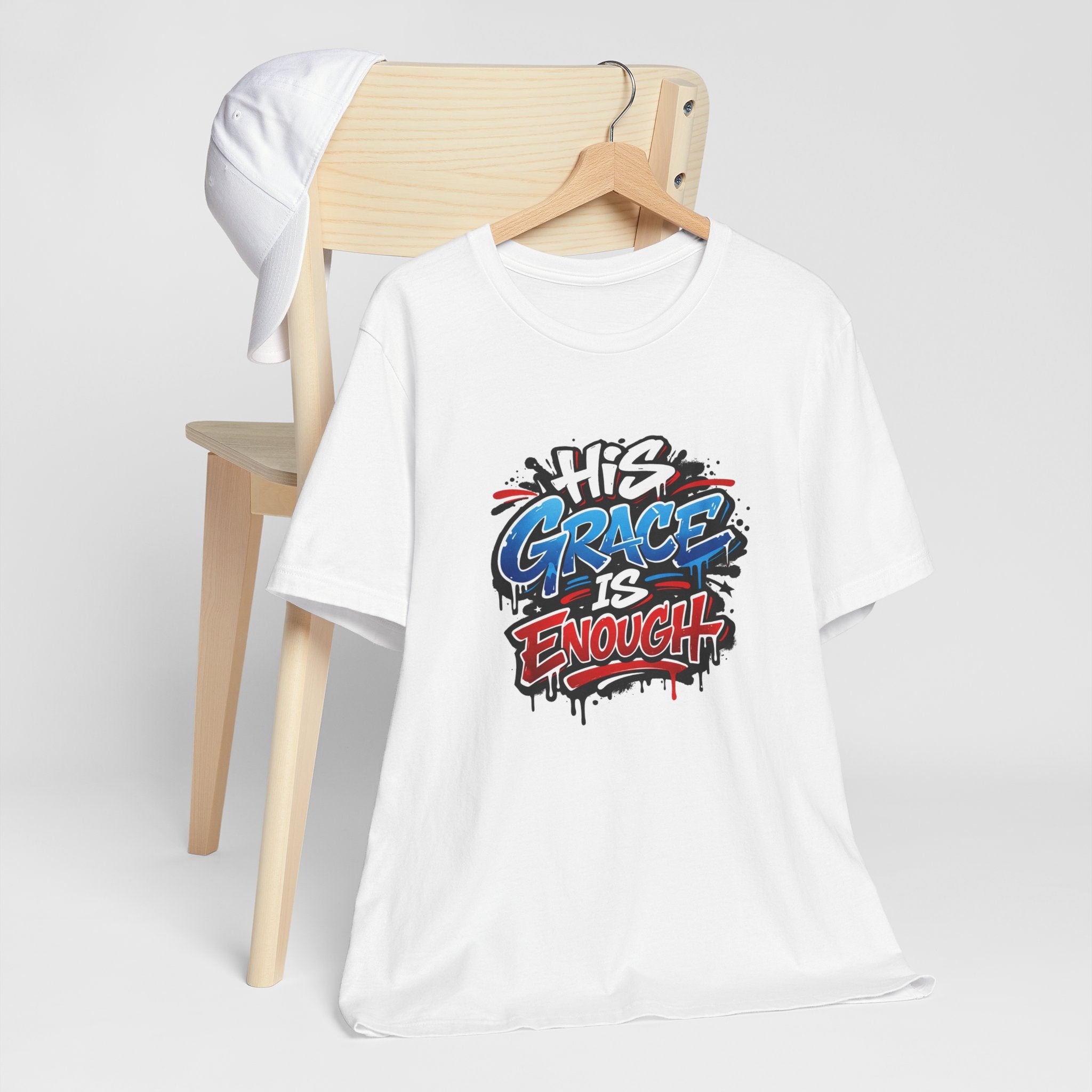His Grace Is Enough Christian Graphic Unisex Tee