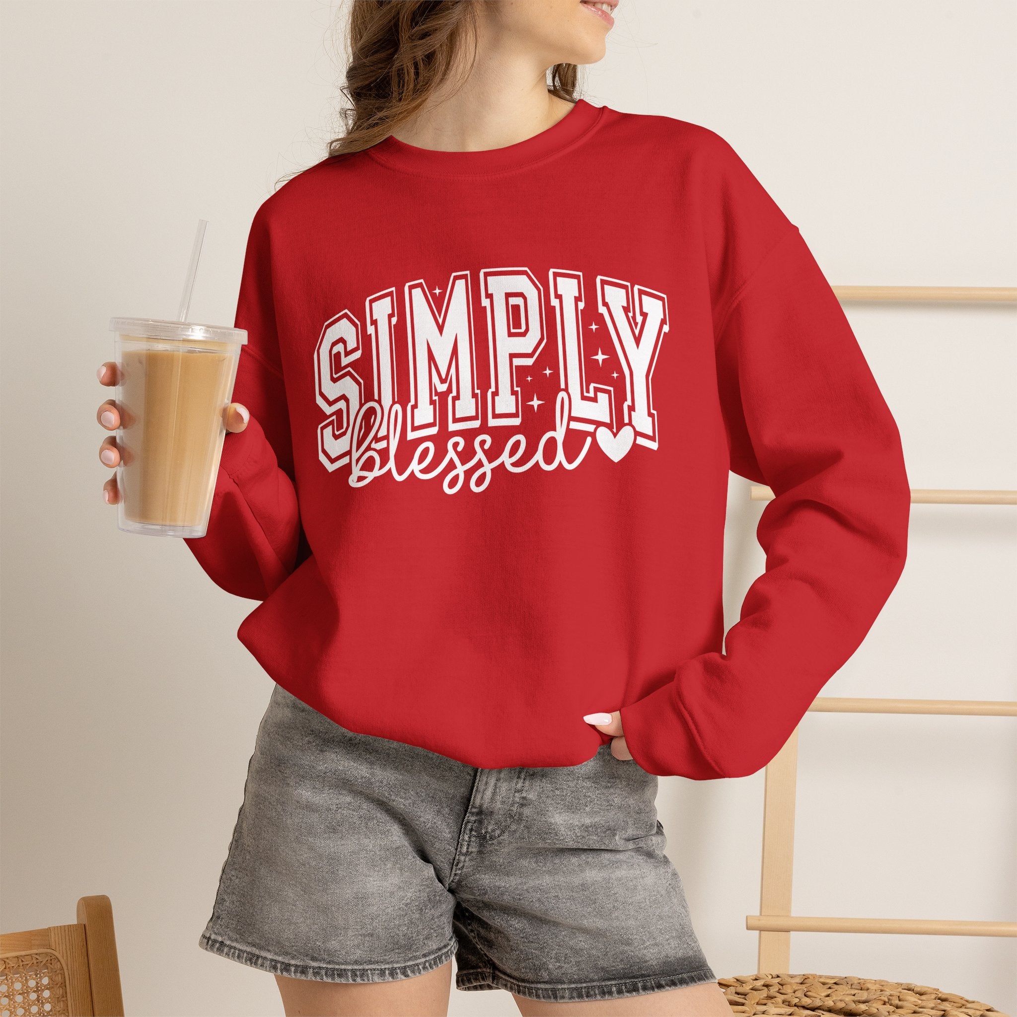 Simply Blessed Crewneck Sweatshirt