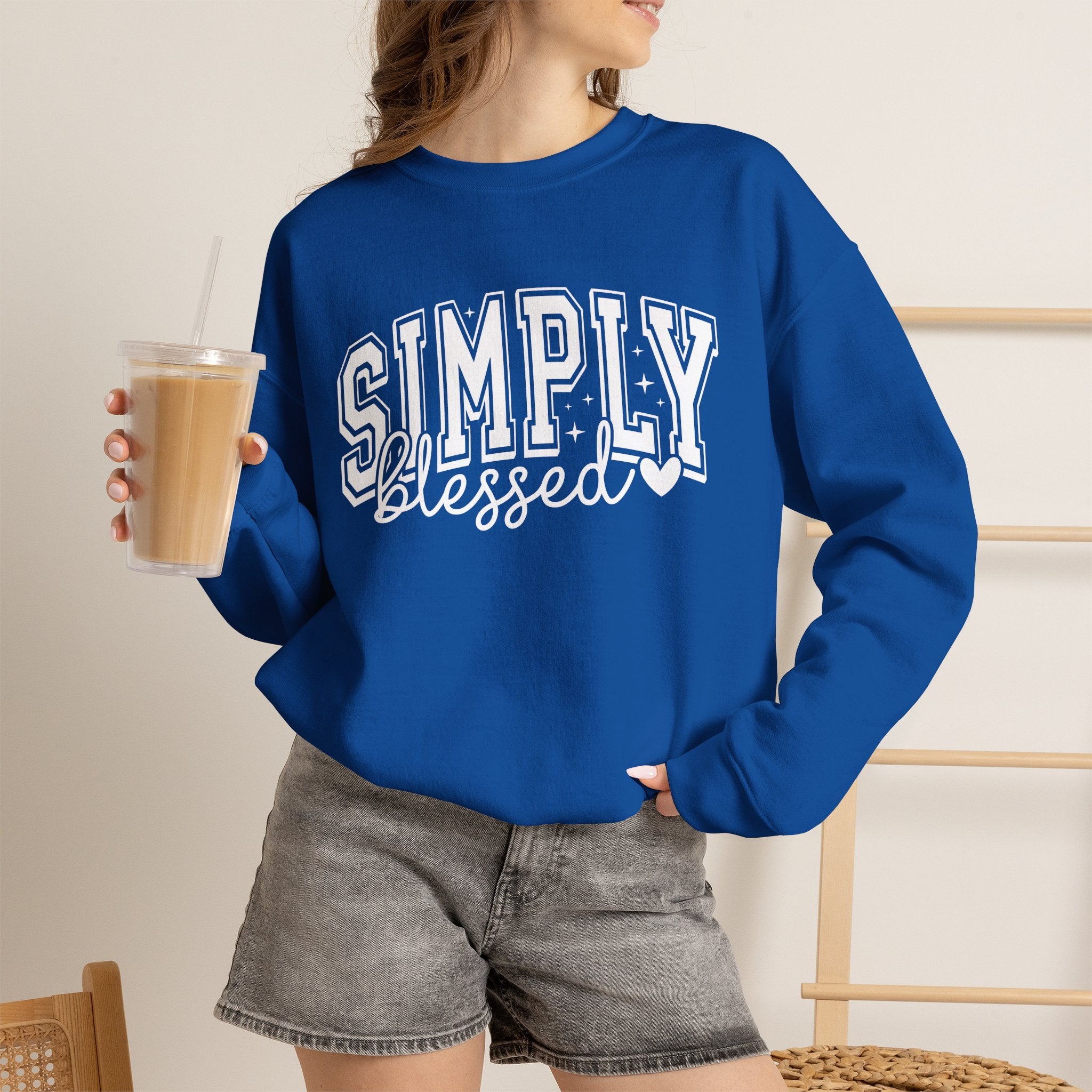 Simply Blessed Crewneck Sweatshirt