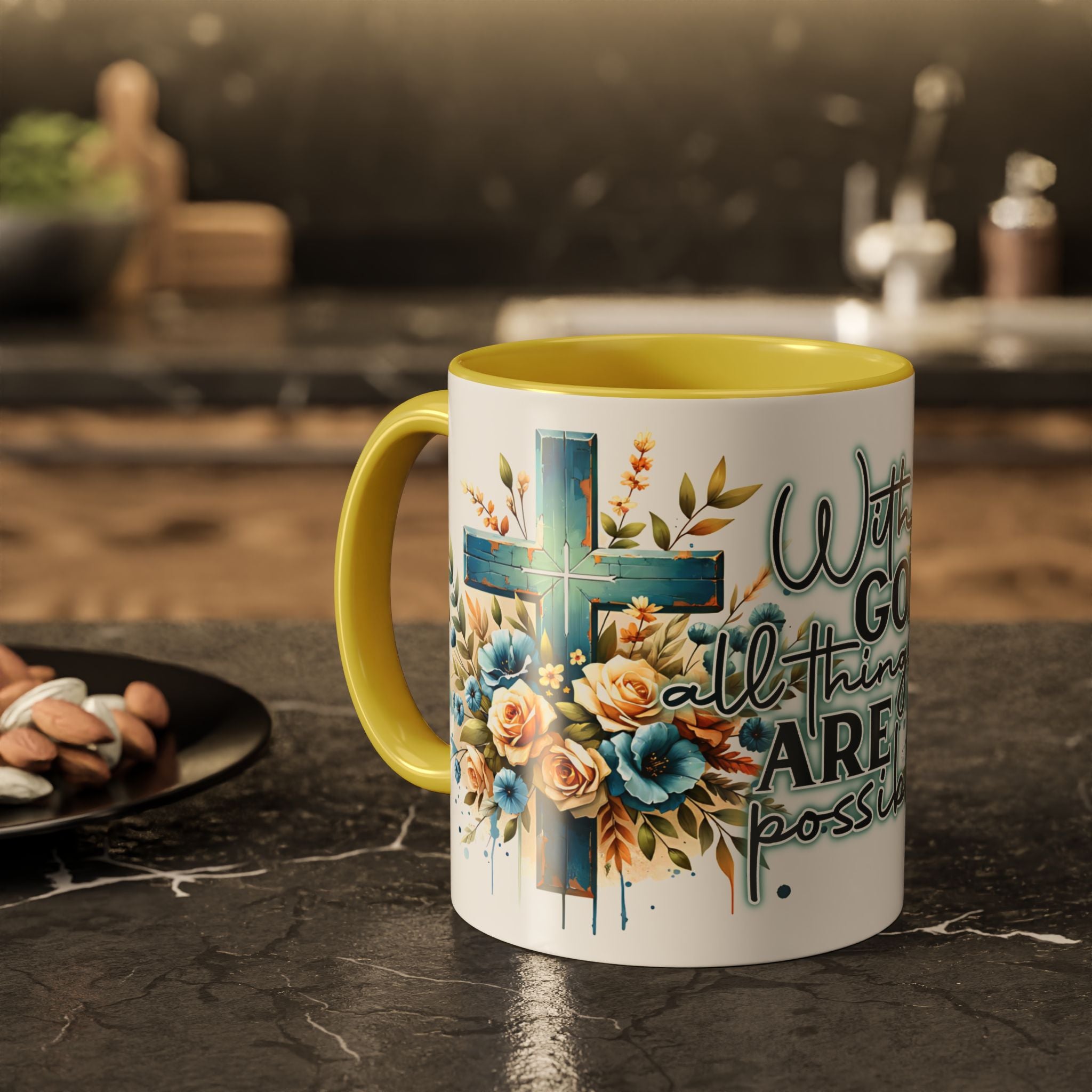 "With God All Things Are Possible" Coffee Mug(11oz)