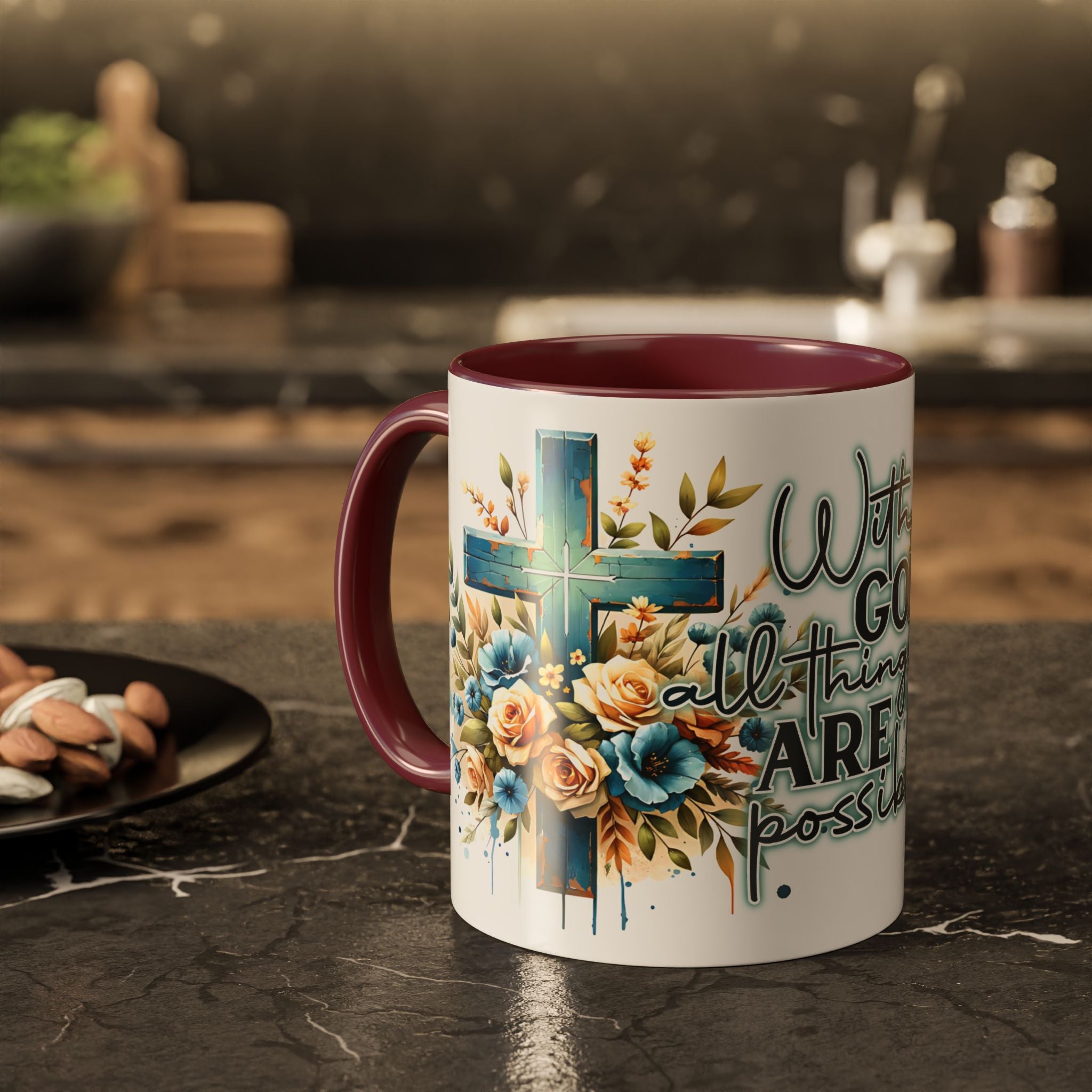 "With God All Things Are Possible" Coffee Mug(11oz)