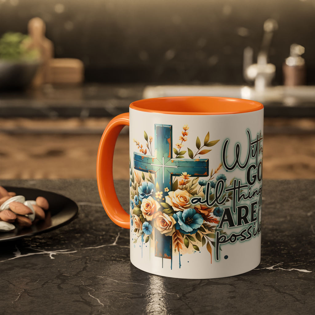 "With God All Things Are Possible" Coffee Mug(11oz)