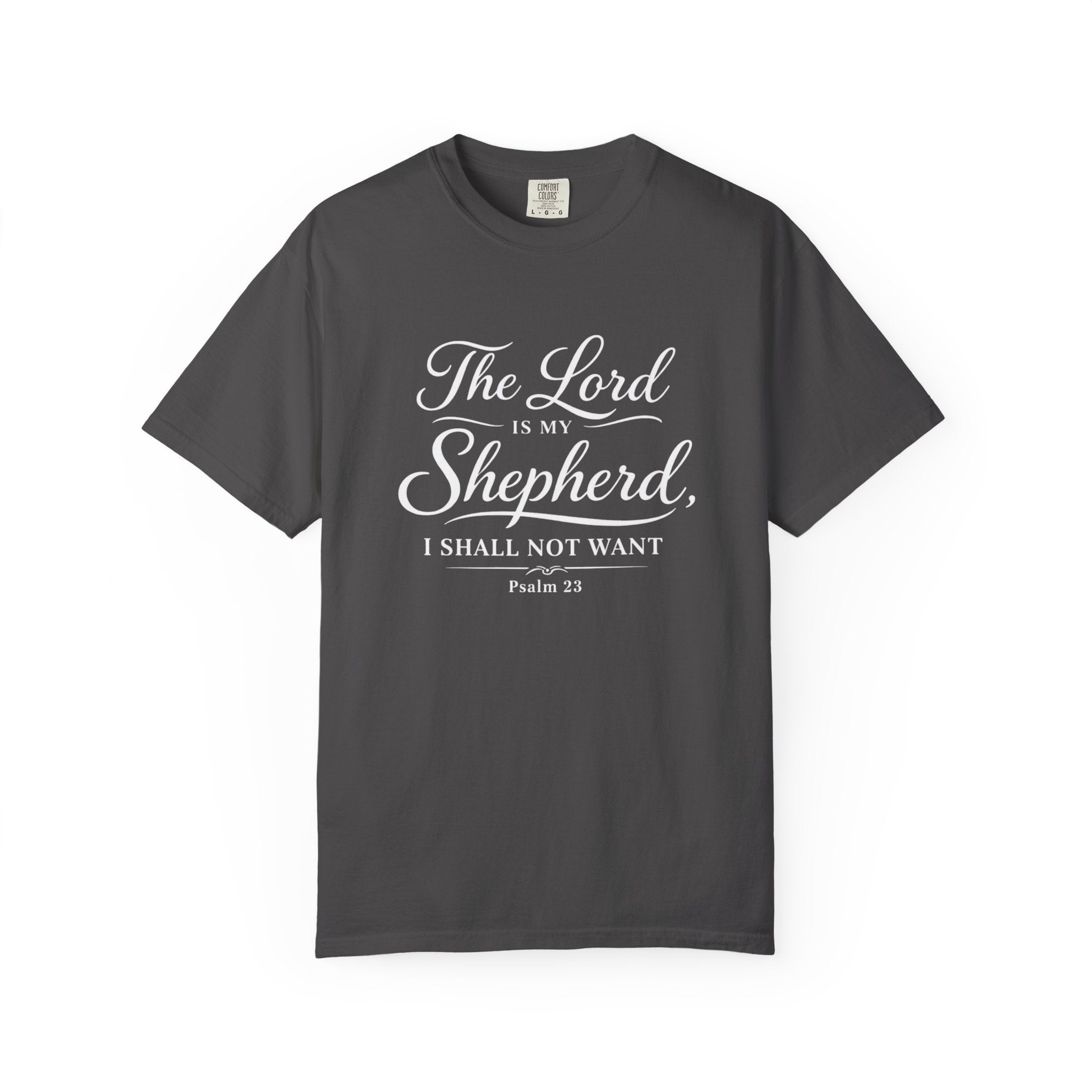 The Lord is My Shepherd Psalm 23 T-shirt | Christian Faith Tee | Unisex Tee