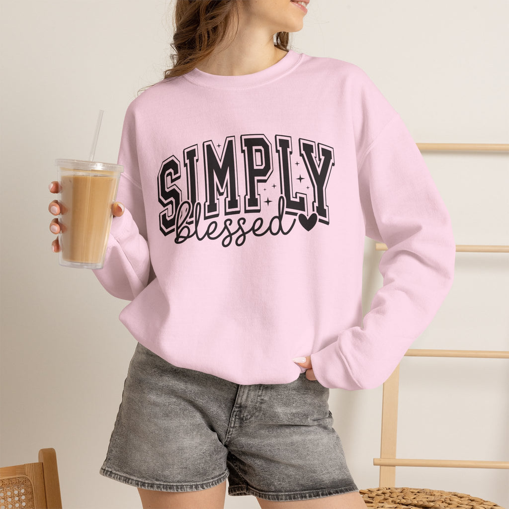 Simply Blessed Crewneck Sweatshirt