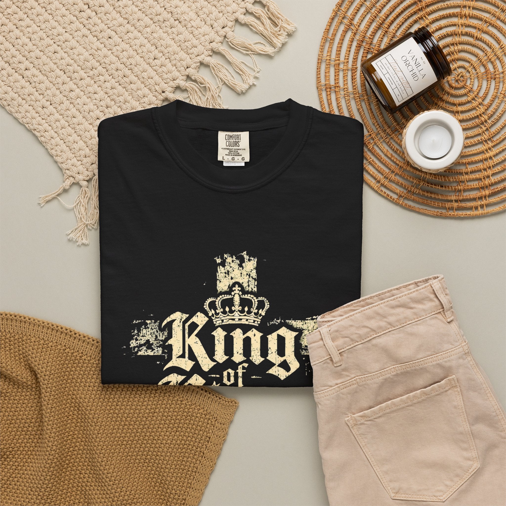 King of Kings cross graphic T-Shirt | Comfort Colours | Unisex Tee