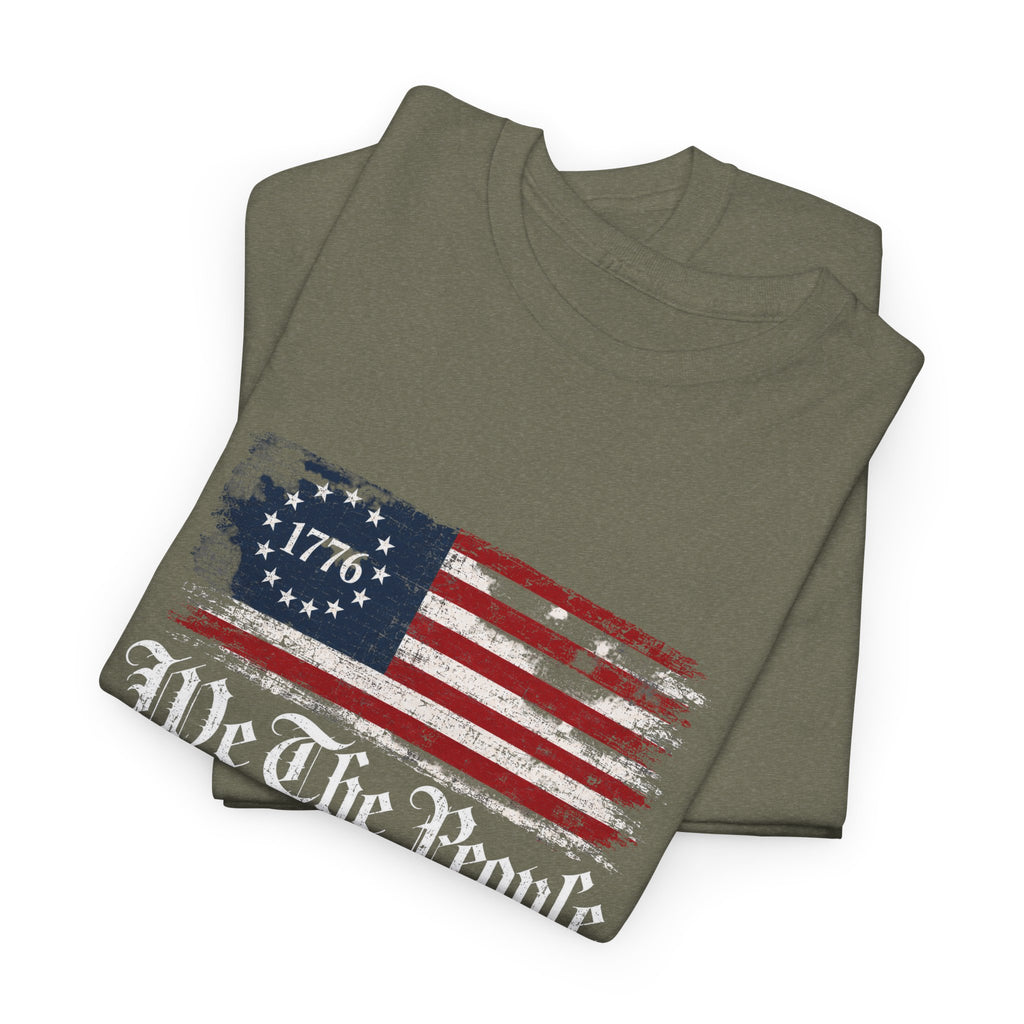 We The People 250 Years T-Shirt — 1776 American Flag Independence Day Tee
