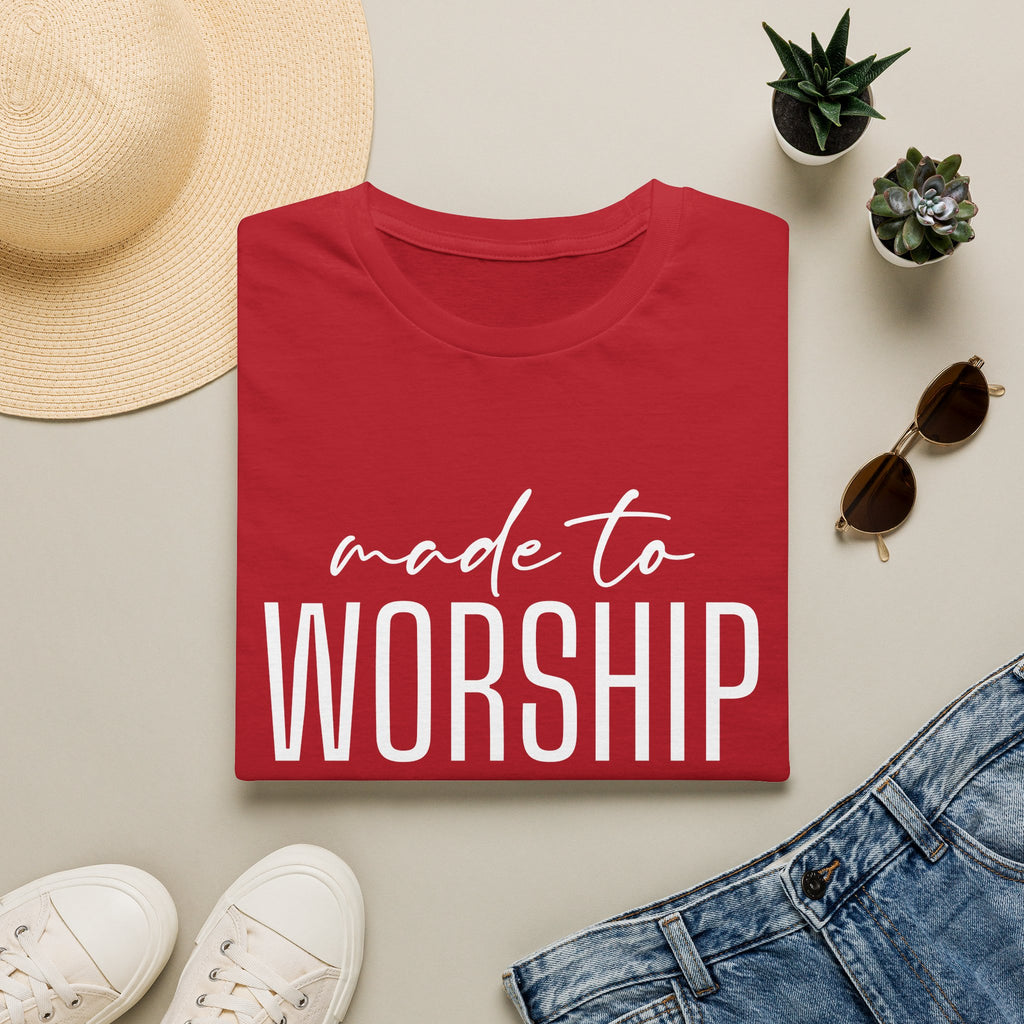 Made to Worship T-Shirt (Psalm 95:1)