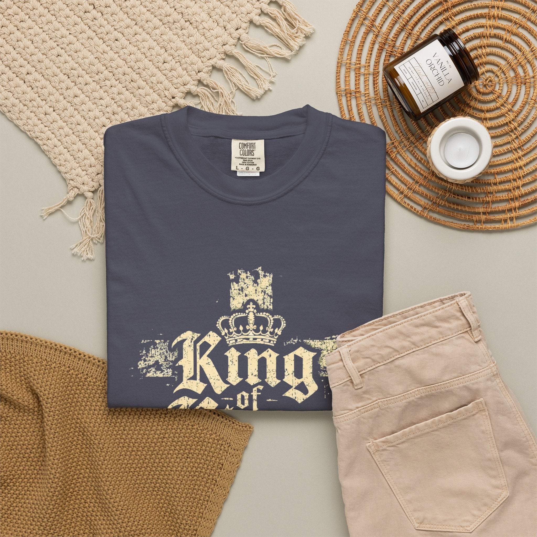 King of Kings cross graphic T-Shirt | Comfort Colours | Unisex Tee