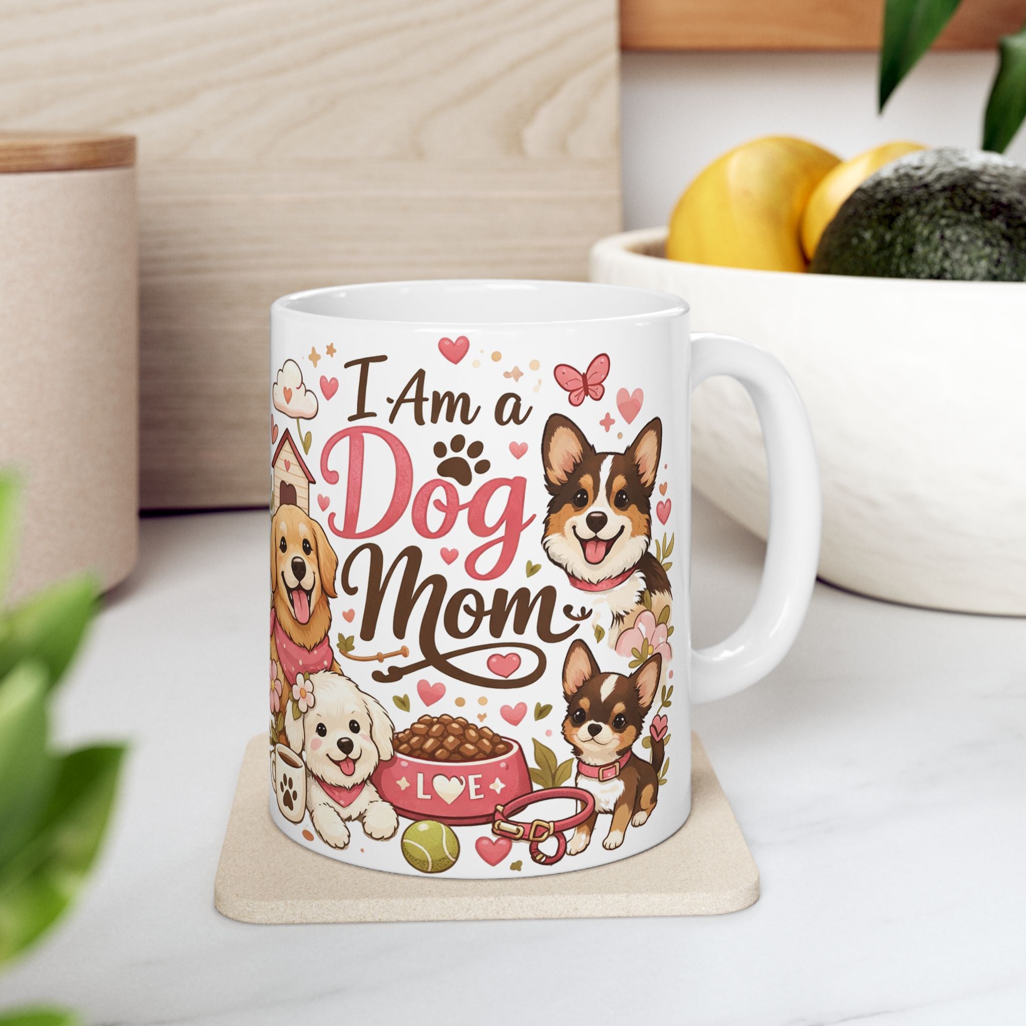 I am a dog mum Ceramic Mug | 11oz