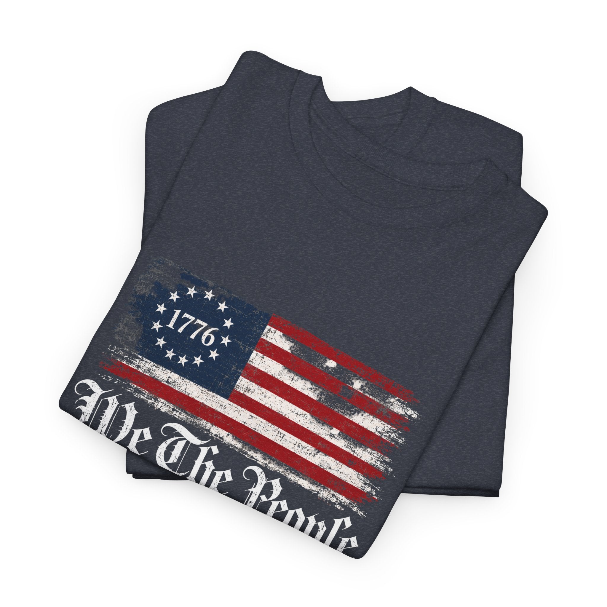 We The People 250 Years T-Shirt — 1776 American Flag Independence Day Tee