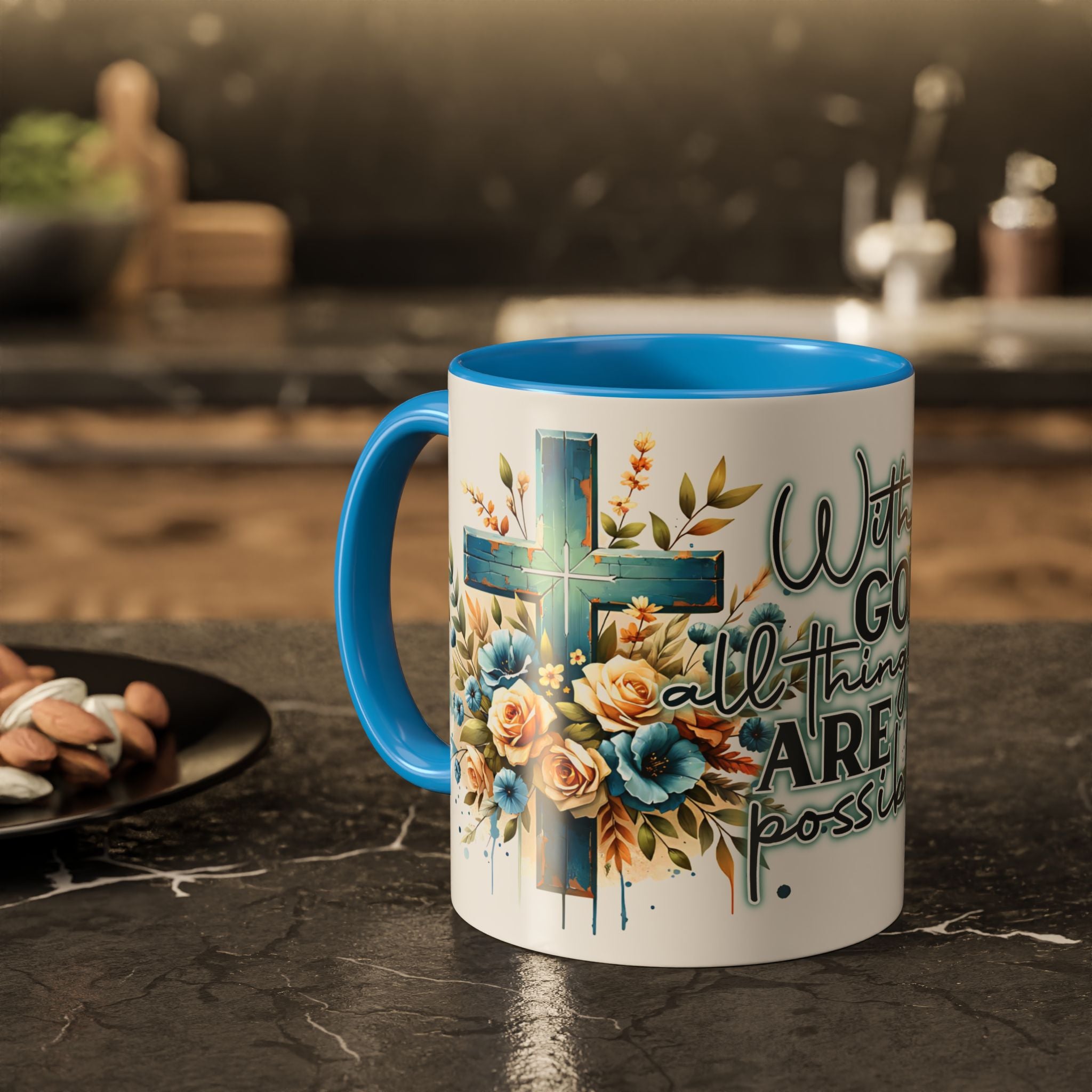 "With God All Things Are Possible" Coffee Mug(11oz)