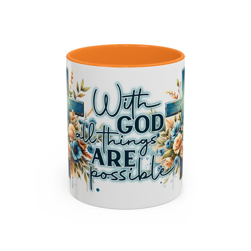 "With God All Things Are Possible" Coffee Mug(11oz)
