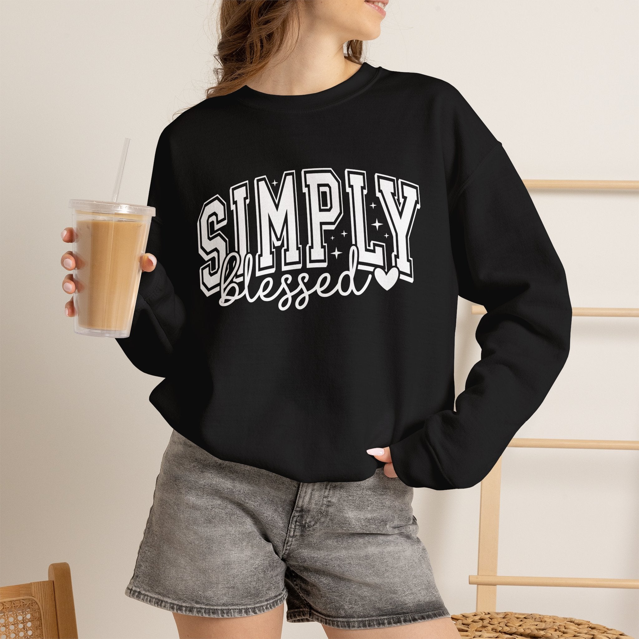 Simply Blessed Crewneck Sweatshirt
