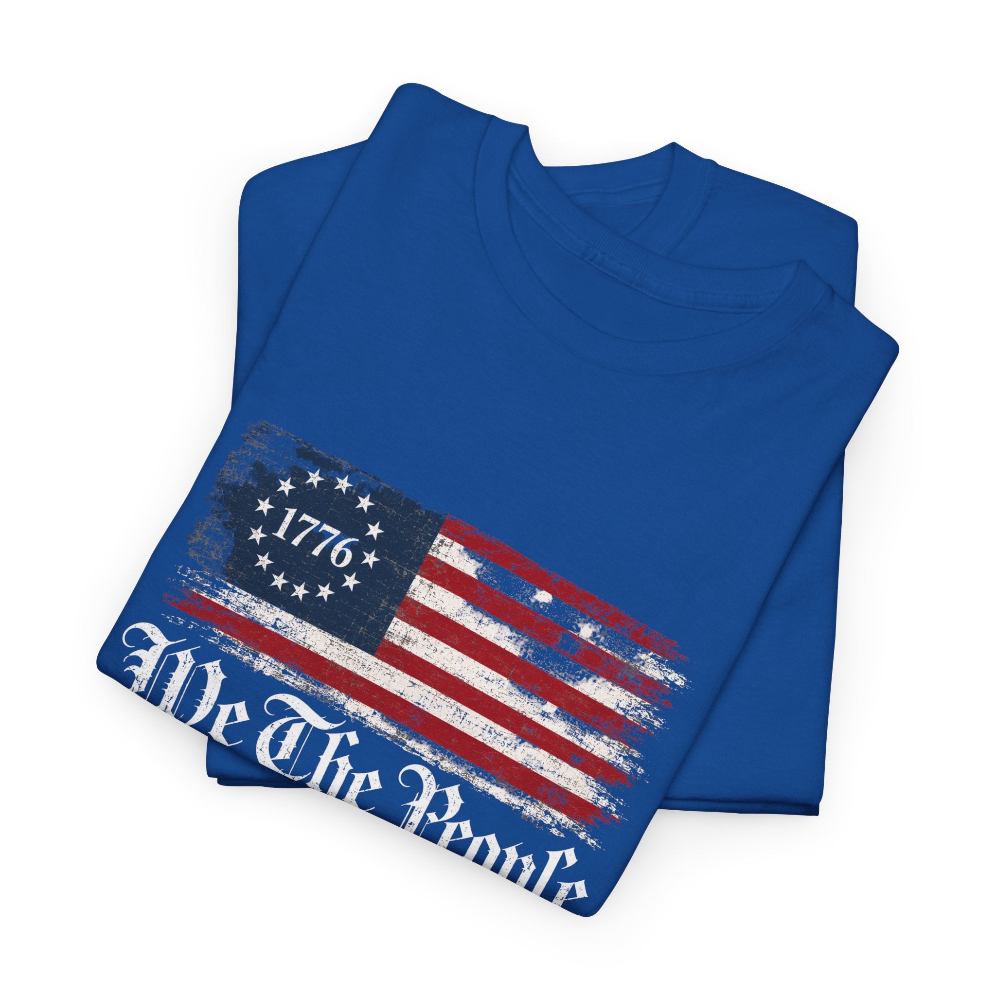 We The People 250 Years T-Shirt — 1776 American Flag Independence Day Tee