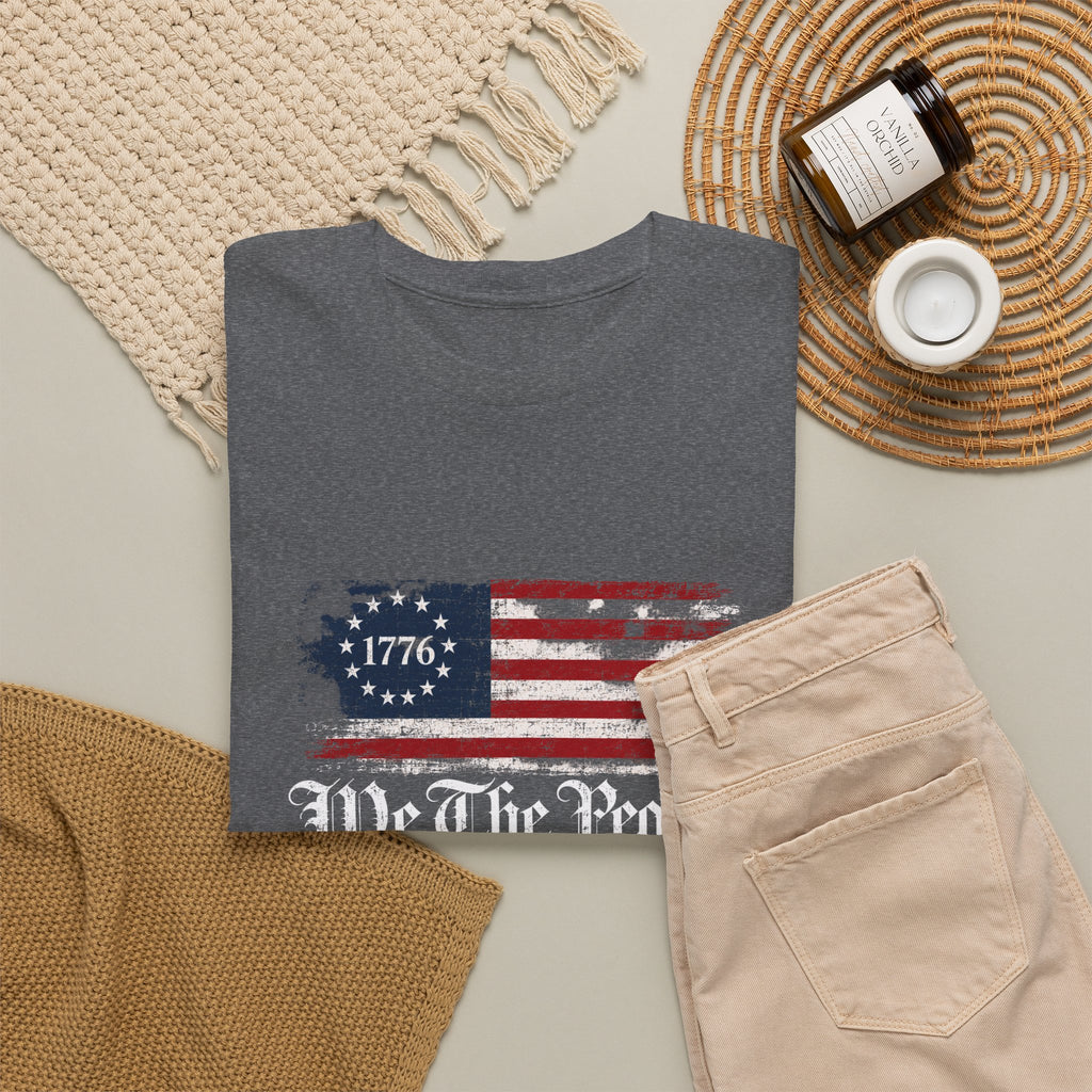 We The People 250 Years T-Shirt — 1776 American Flag Independence Day Tee